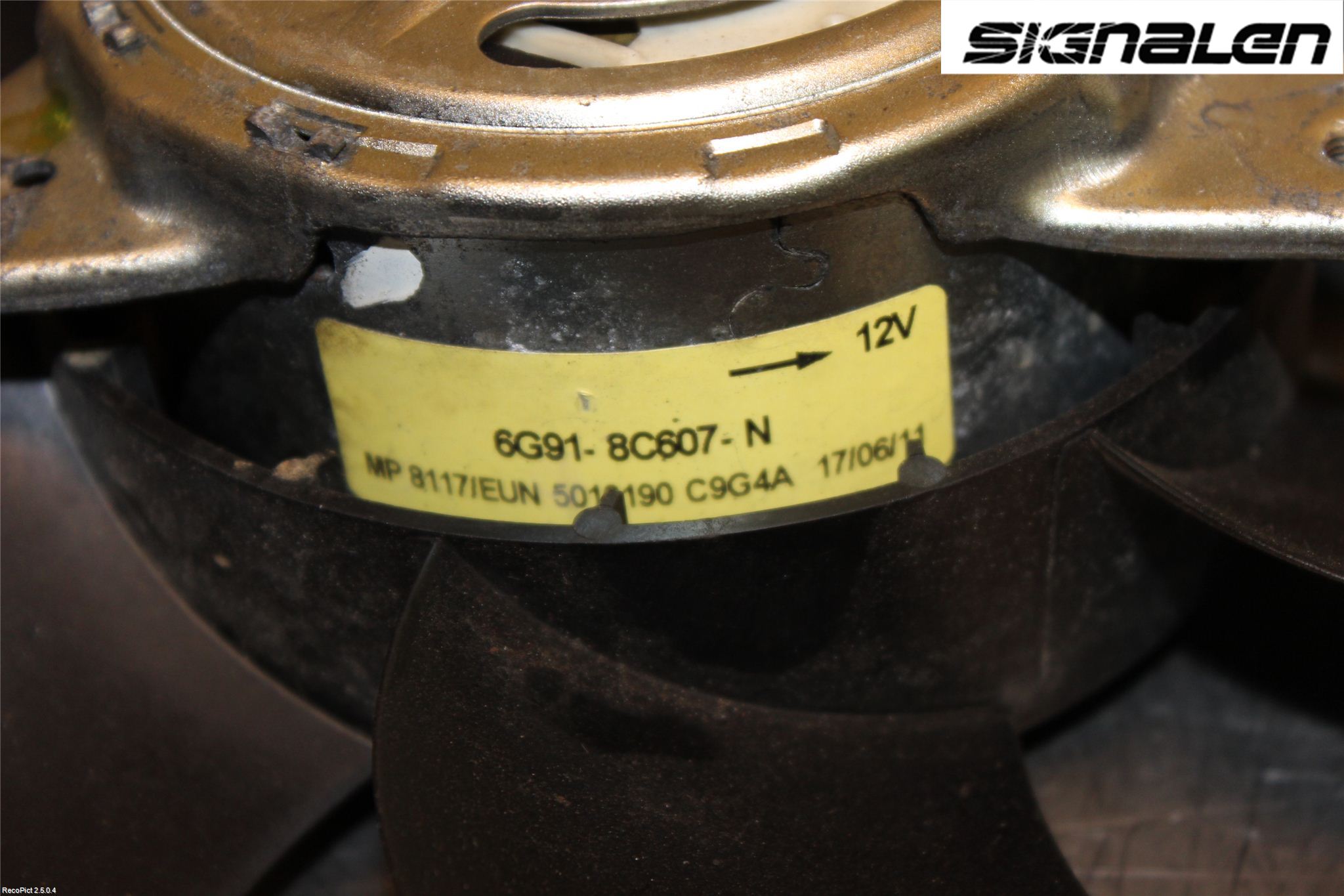 Volvo XC70 08-13 Kylfläkt El