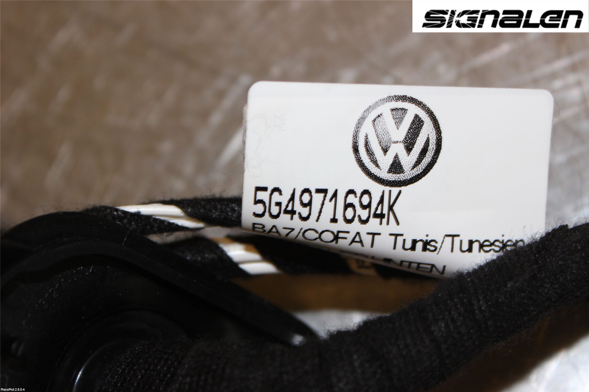 Volkswagen VW GOLF / E-GOLF VII 13-20 Kabelhärva