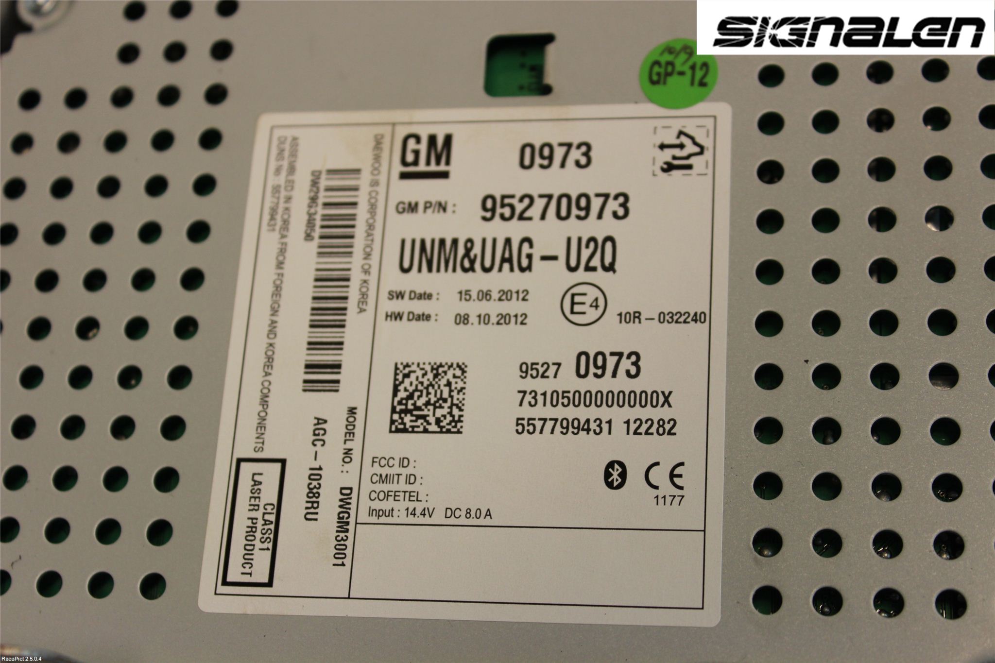 Opel MOKKA 13-20 Radio