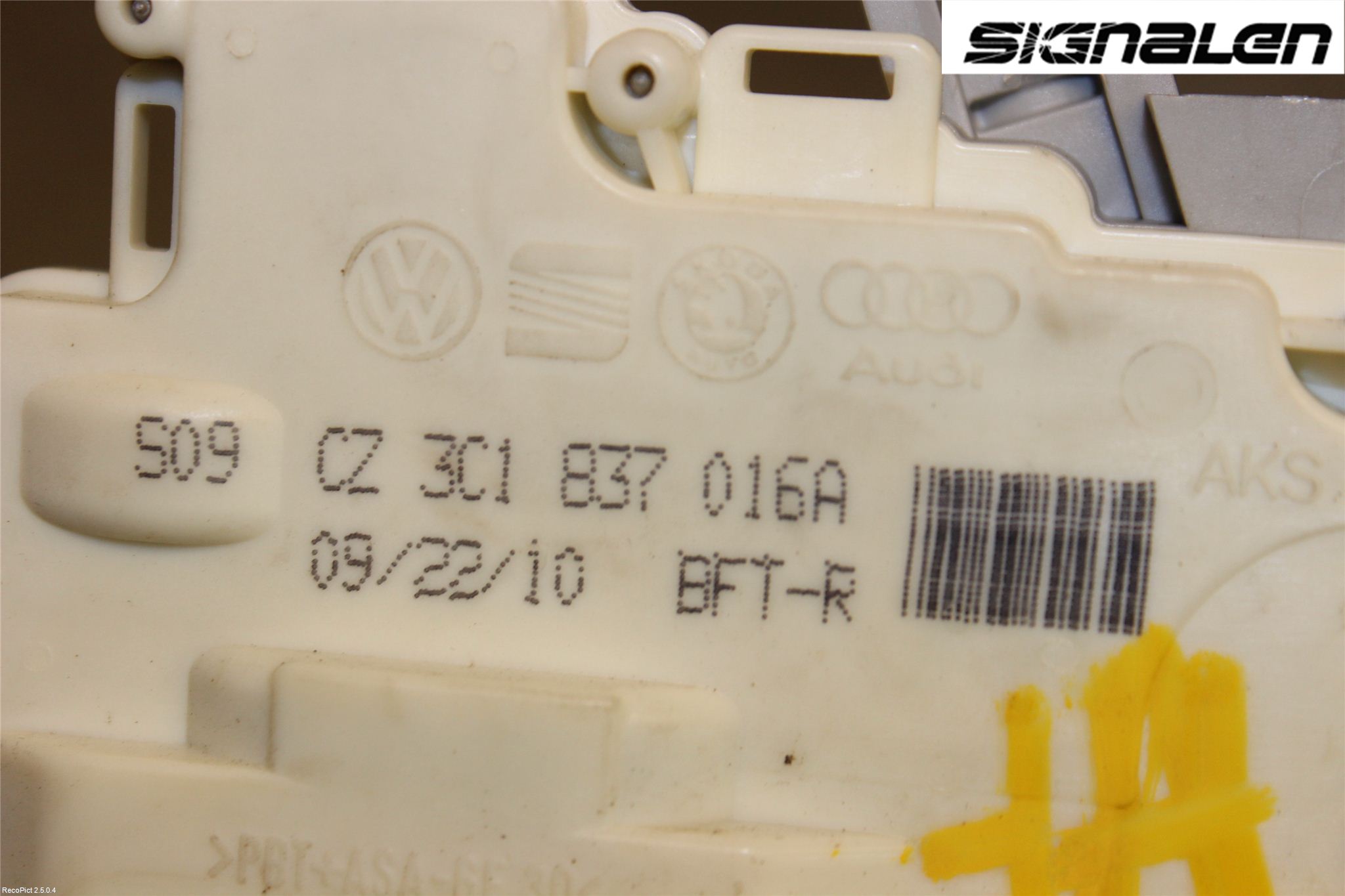 Volkswagen VW PASSAT 05-11 Låskista-Dörrlås