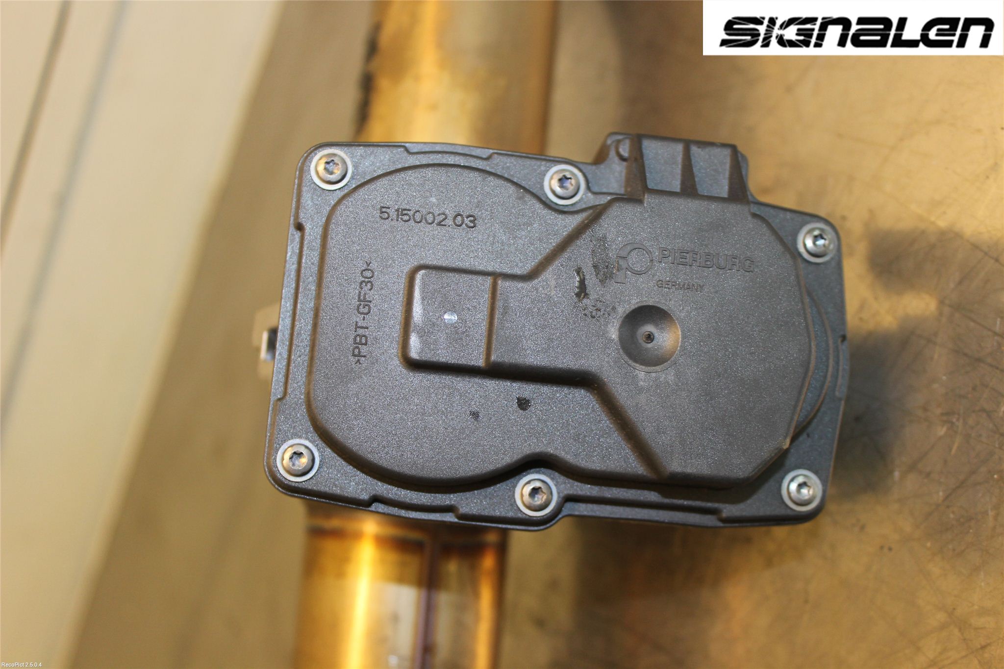 Volkswagen VW GOLF / E-GOLF VII 13-20 Avgas Främre Rör