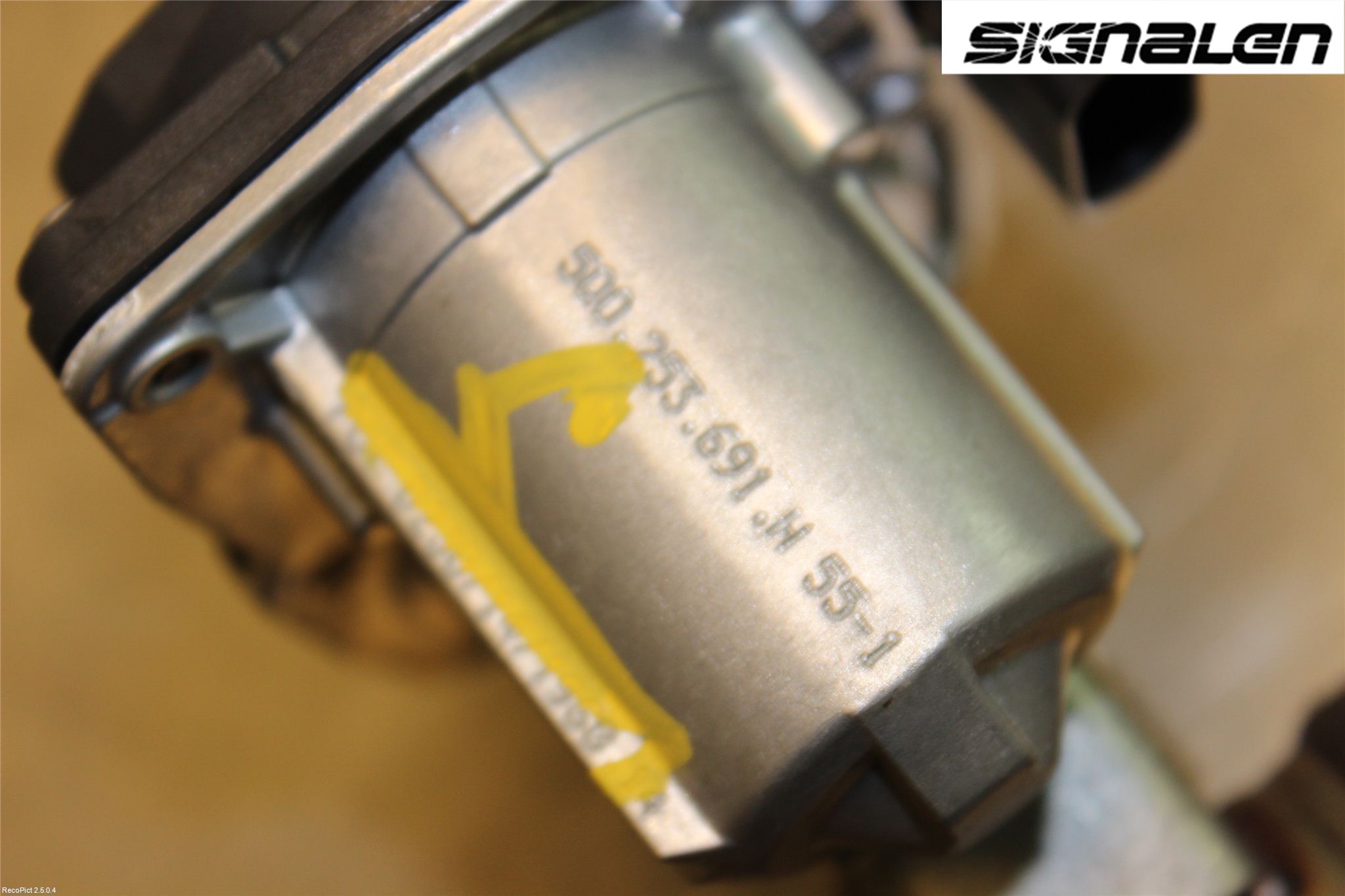 Volkswagen VW GOLF / E-GOLF VII 13-20 Avgas Främre Rör