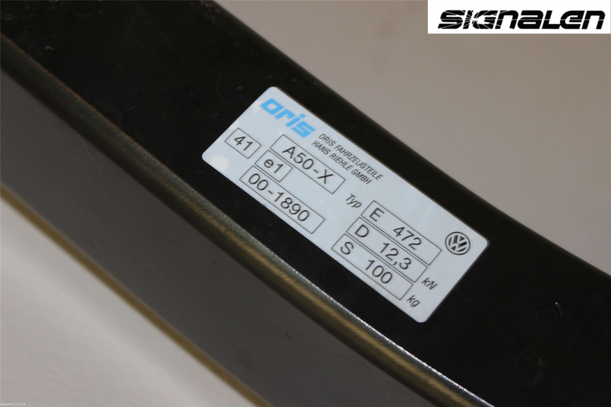 Volkswagen VW SHARAN 11- Dragkrok