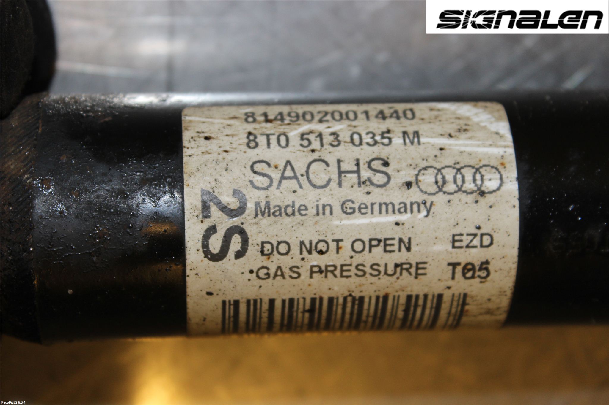 Audi A4 12-15 Stötdämpare Bak