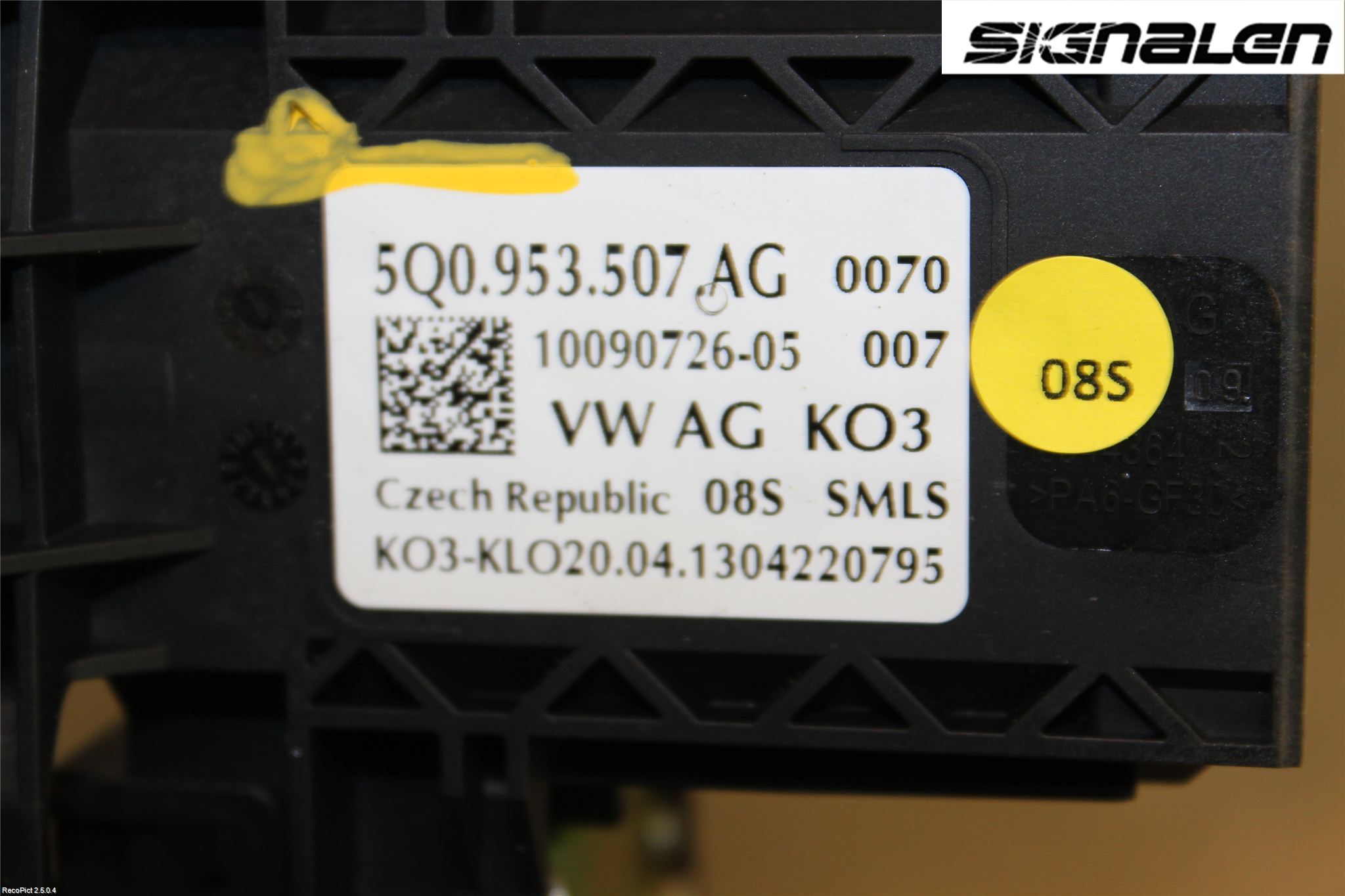 Volkswagen VW GOLF / E-GOLF VII 13-20 Spakcentral