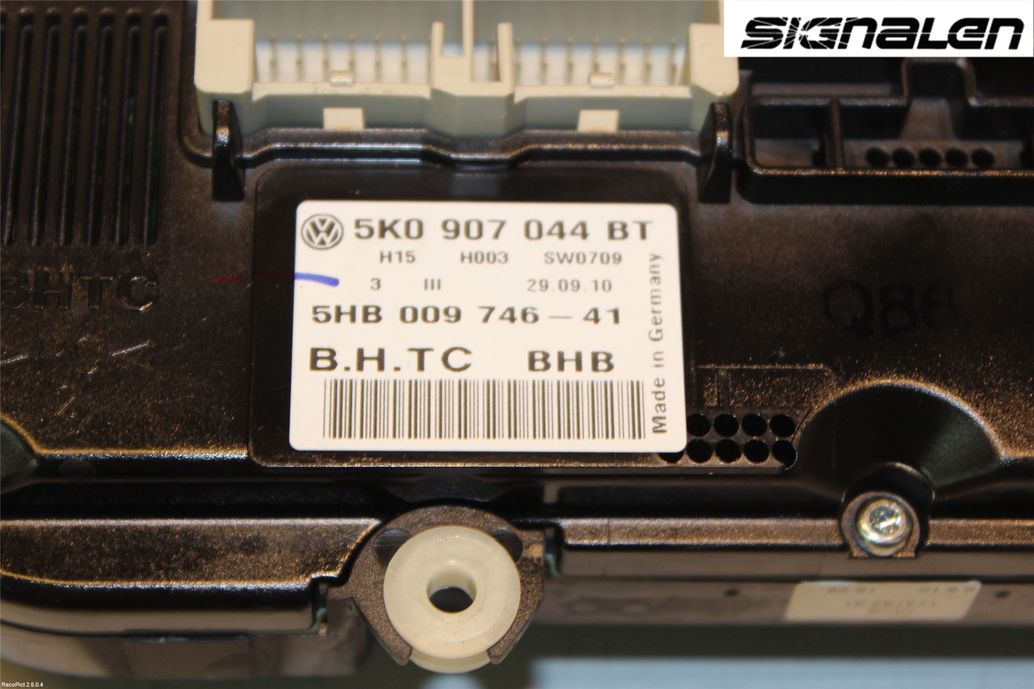 Volkswagen VW PASSAT 05-11 Ac Styrenhet Ac Manöveren
