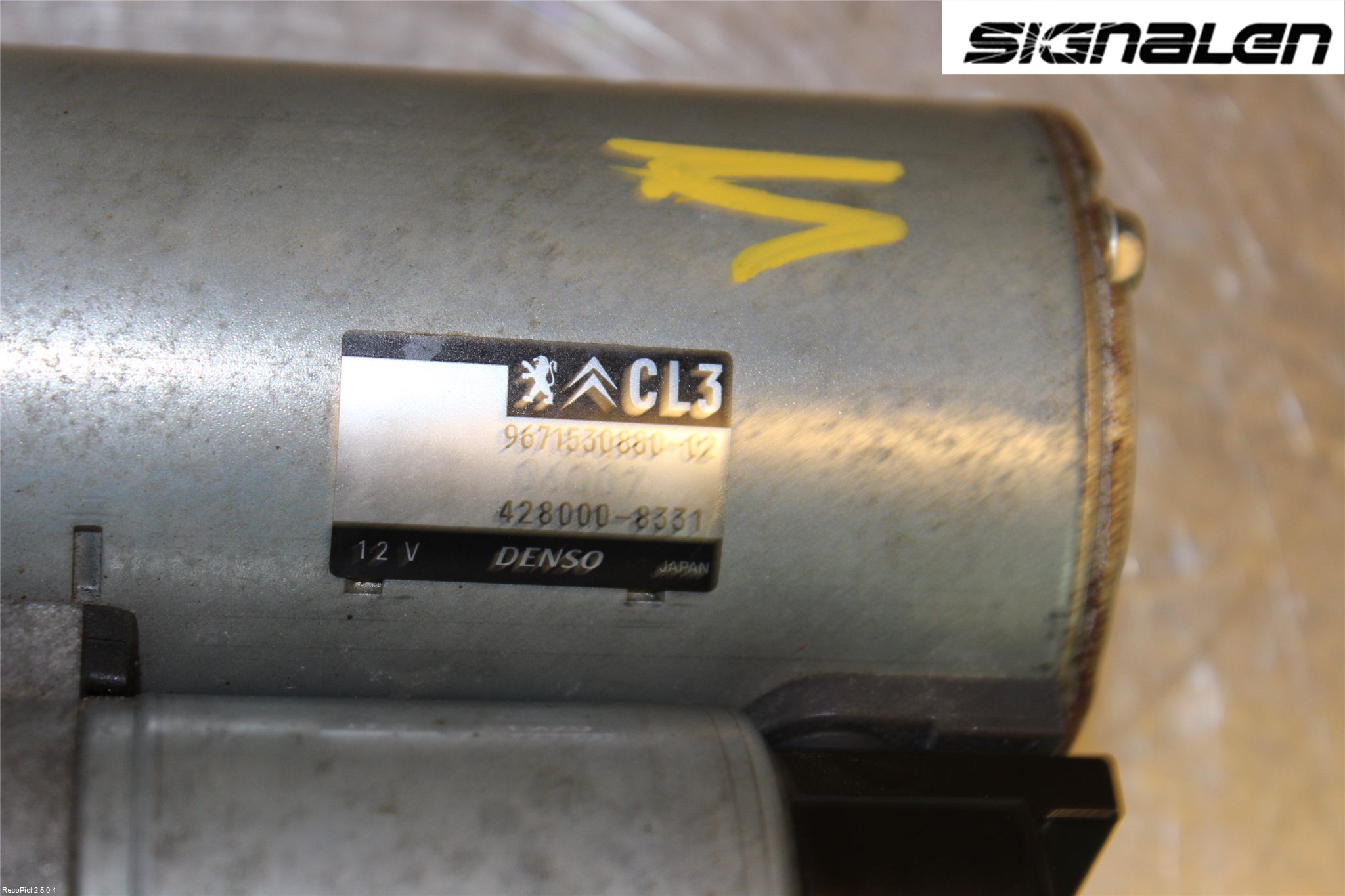 Peugeot 208 12-15 Startmotor