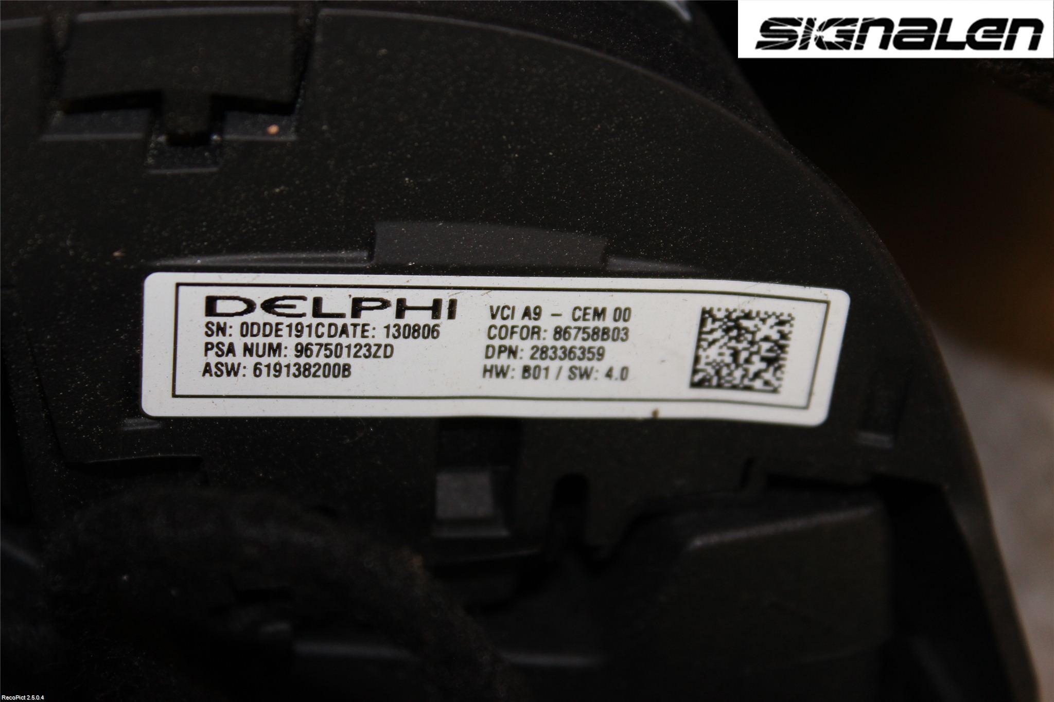 Peugeot 208 12-15 Ratt