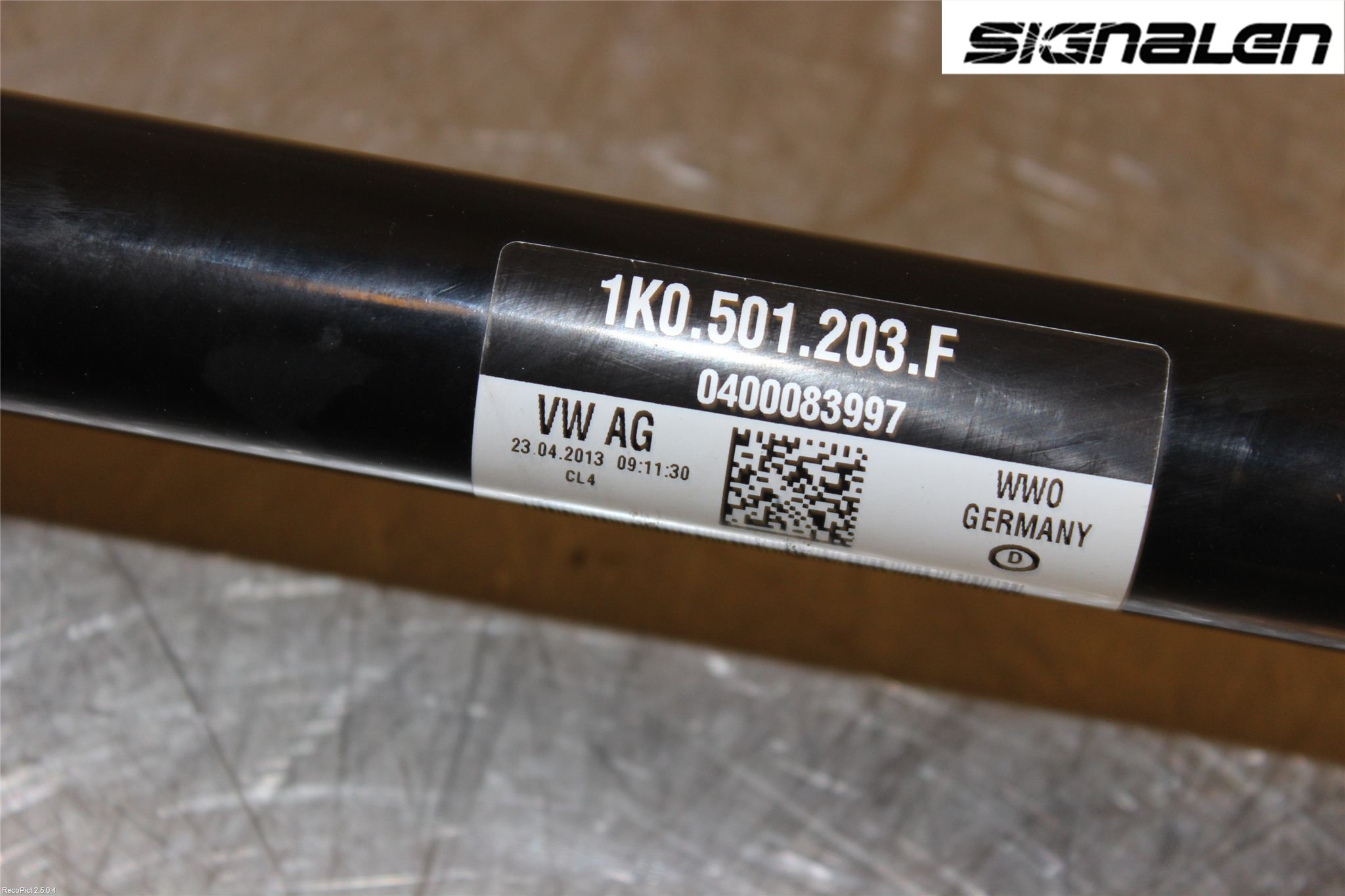 Audi Q3 8U 12-18 Drivaxel Bak Vänster