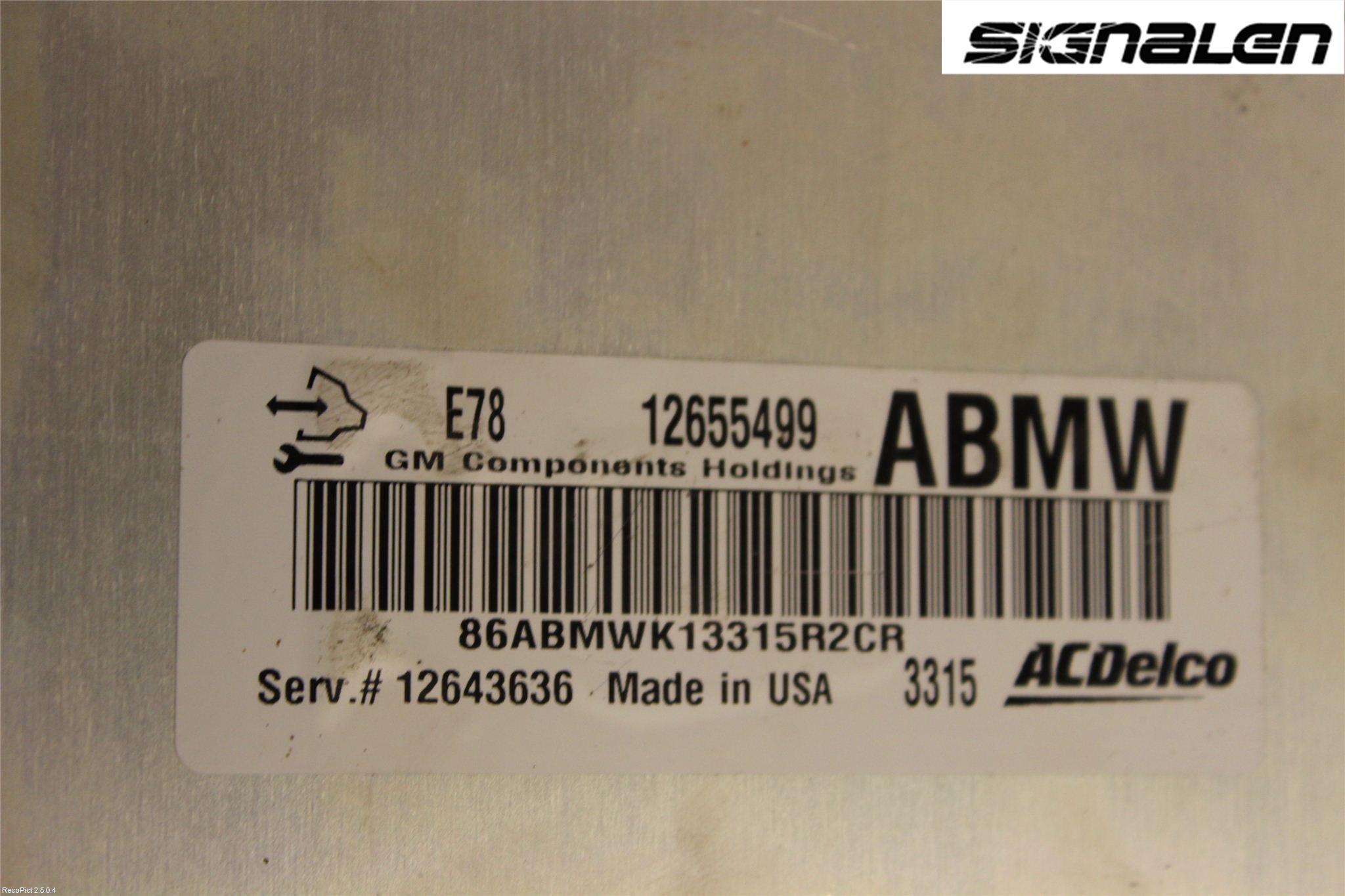 Opel MOKKA 13-20 Styrenhet Insprut Bensin