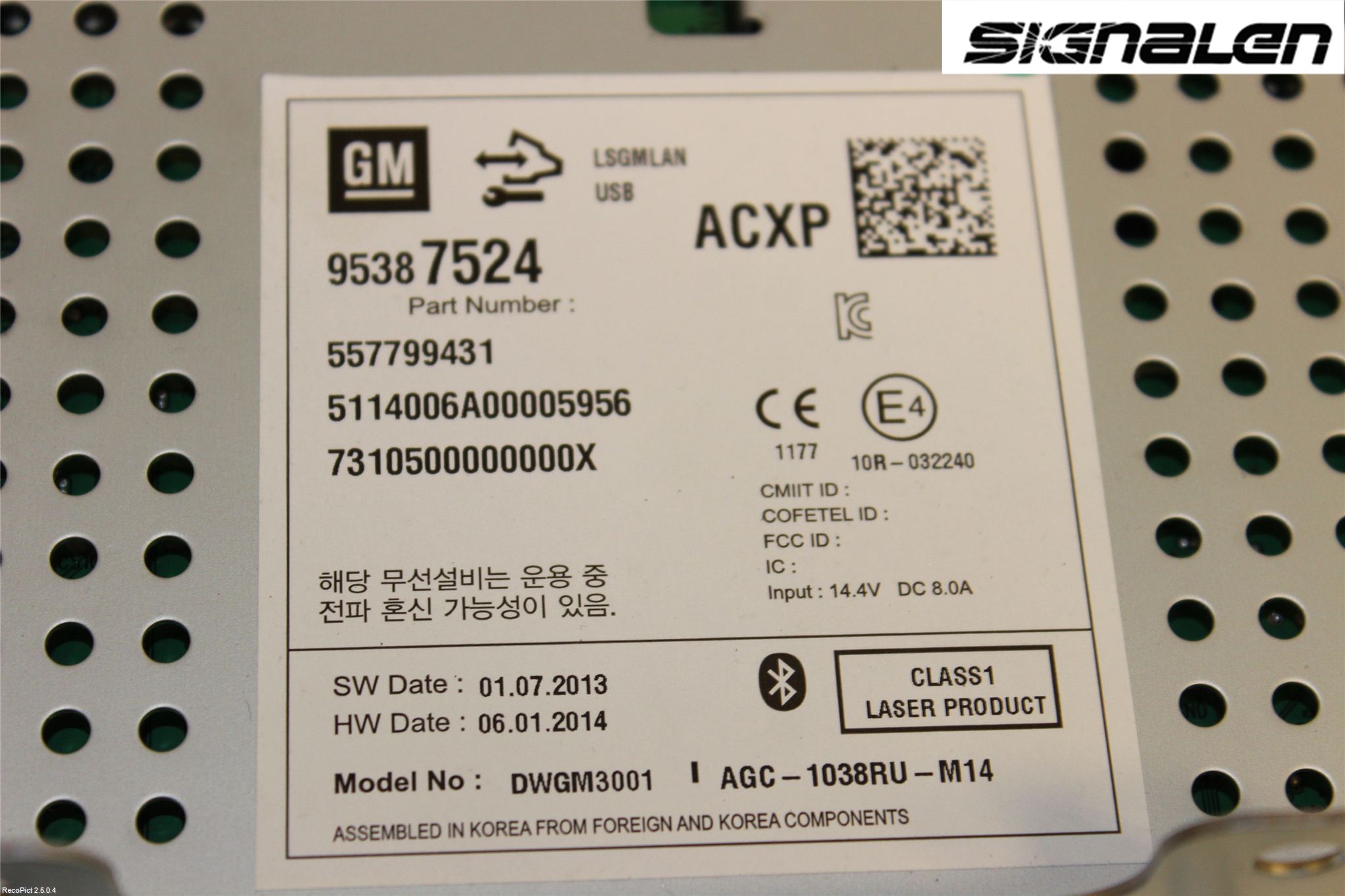 Opel MOKKA 13-20 Radio