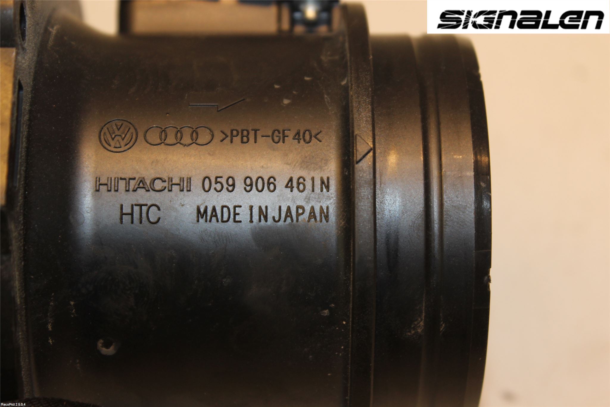 Porsche CAYENNE 03- Injluftmassamätare