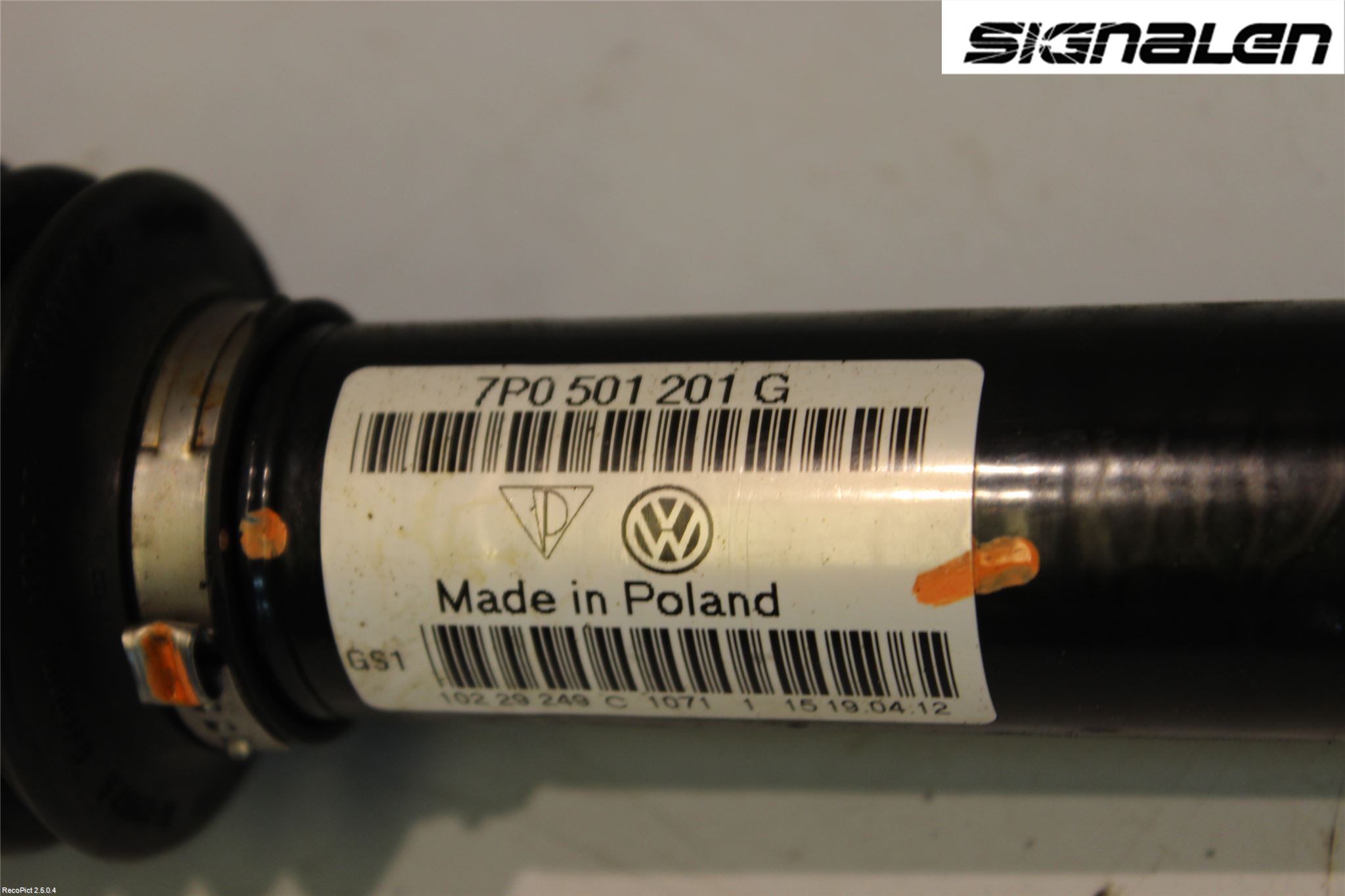 Porsche CAYENNE 03- Drivaxel Bak Vänster