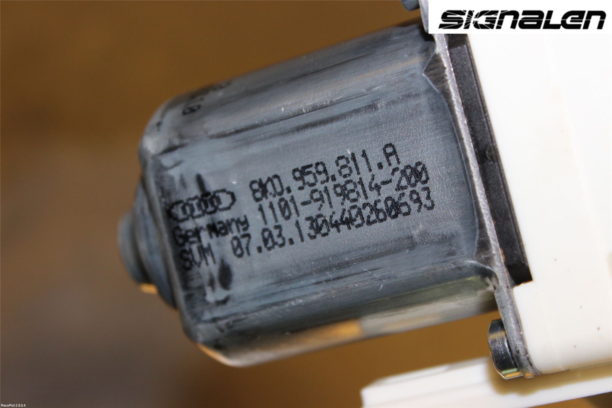 Audi A6/S6 4G 11-18 Fönsterhissmotor