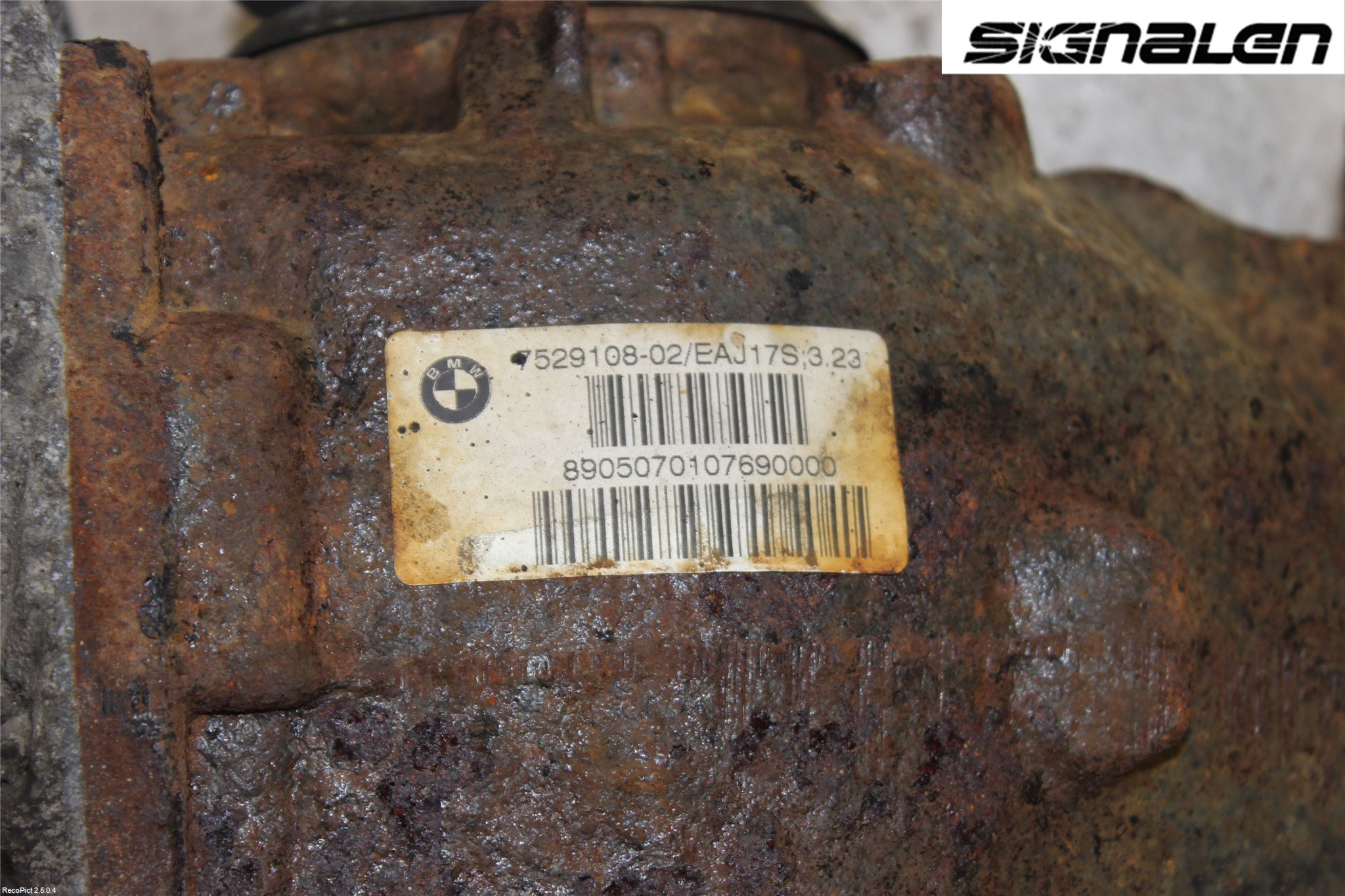 BMW 3 E90/91 SED/TOU 05-12 Bakväxel-Diff