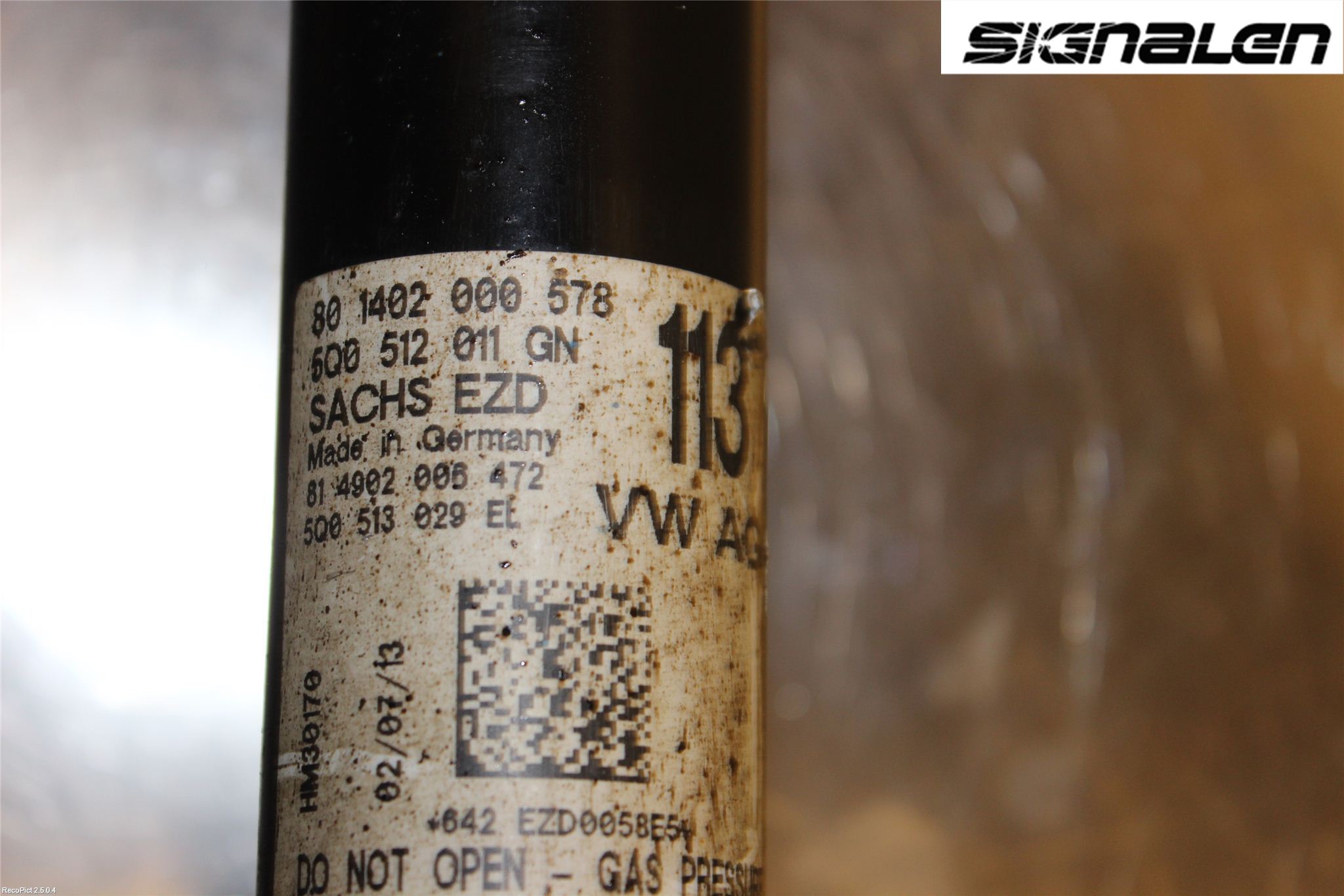 Audi A3/S3 8V 13-20 Stötdämpare Bak