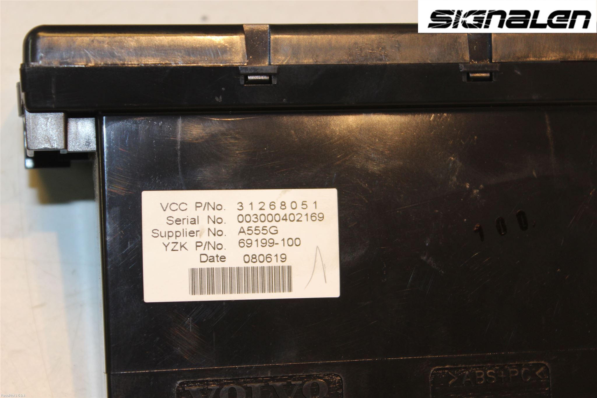 Volvo V50 08-12 Färddator