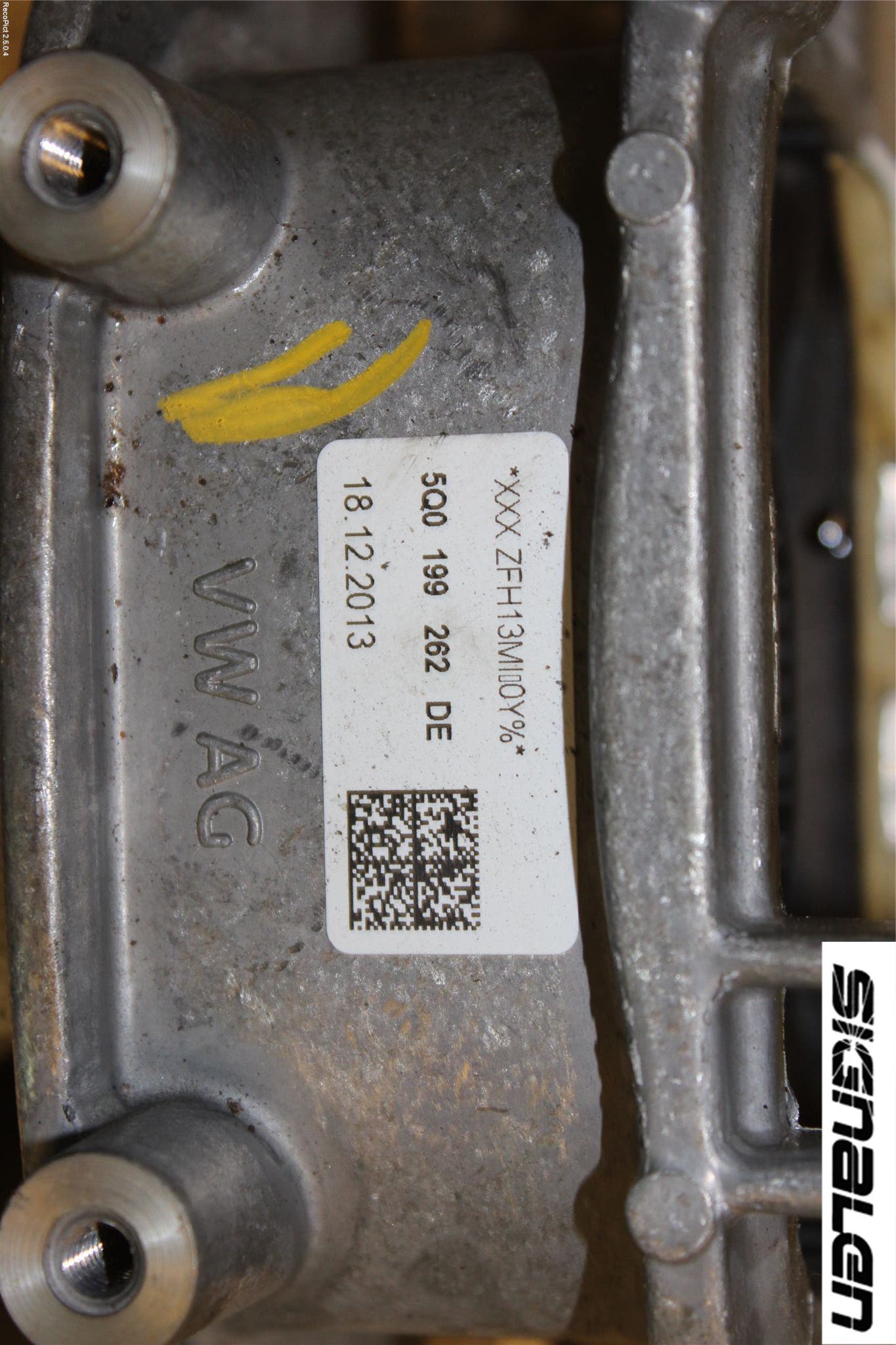 Volkswagen VW GOLF / E-GOLF VII 13-20 Motorkudde