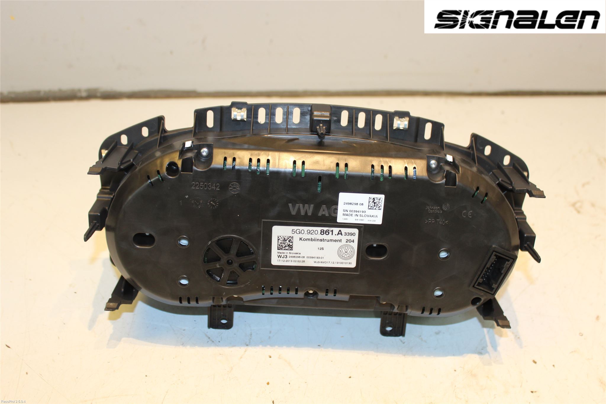 Volkswagen VW GOLF / E-GOLF VII 13-20 Instrument Komb