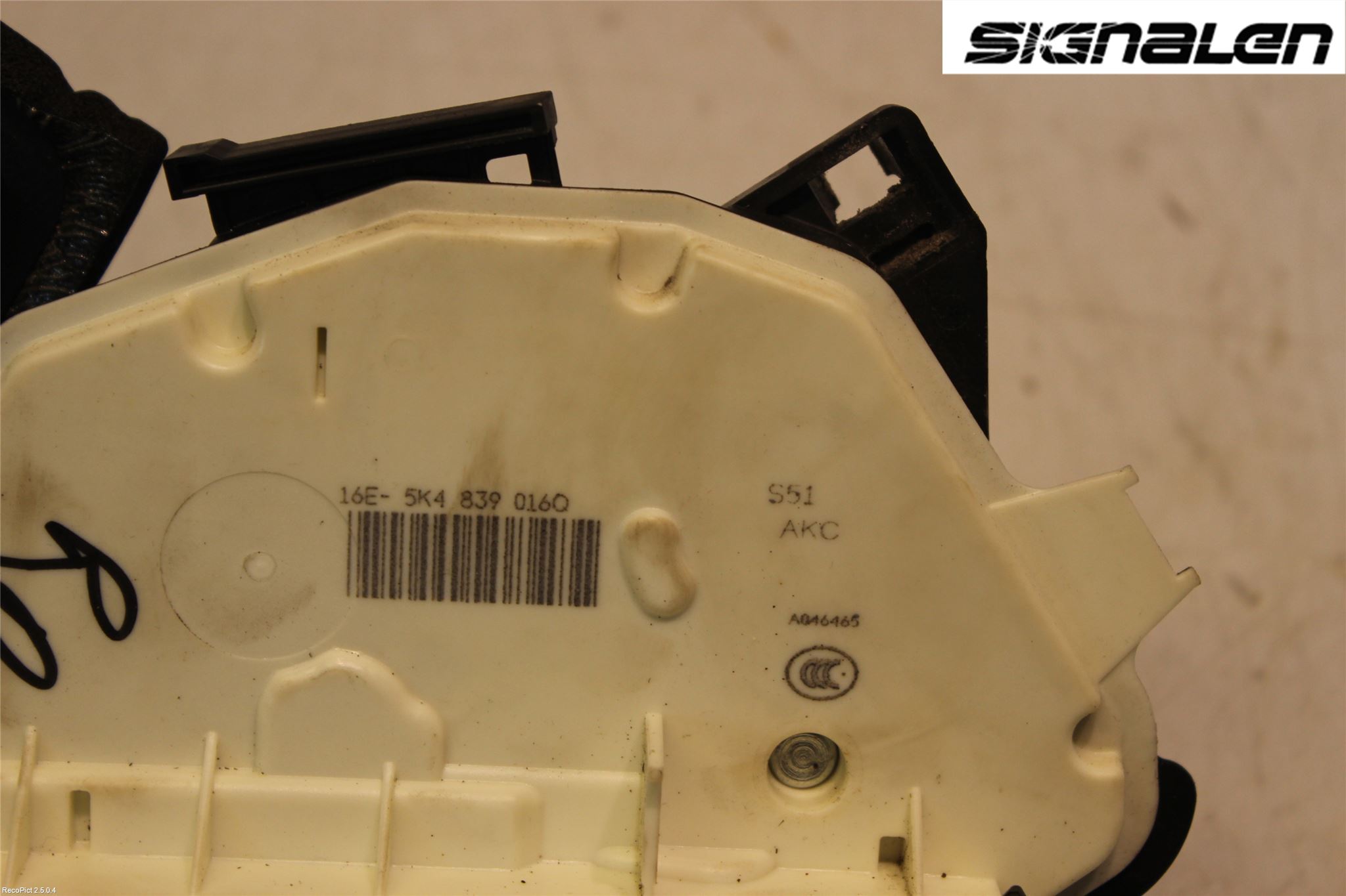 Volkswagen VW GOLF / E-GOLF VII 13-20 Låskista-Dörrlås