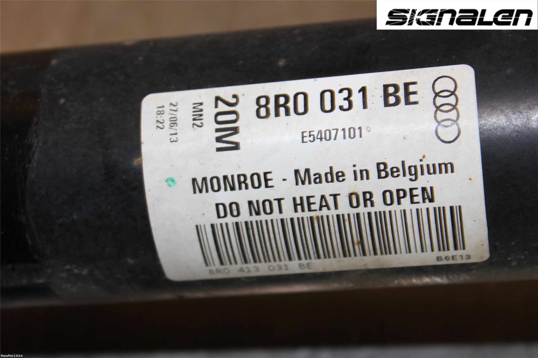 Audi Q5 09-16 Fjäderben Fram Vänster