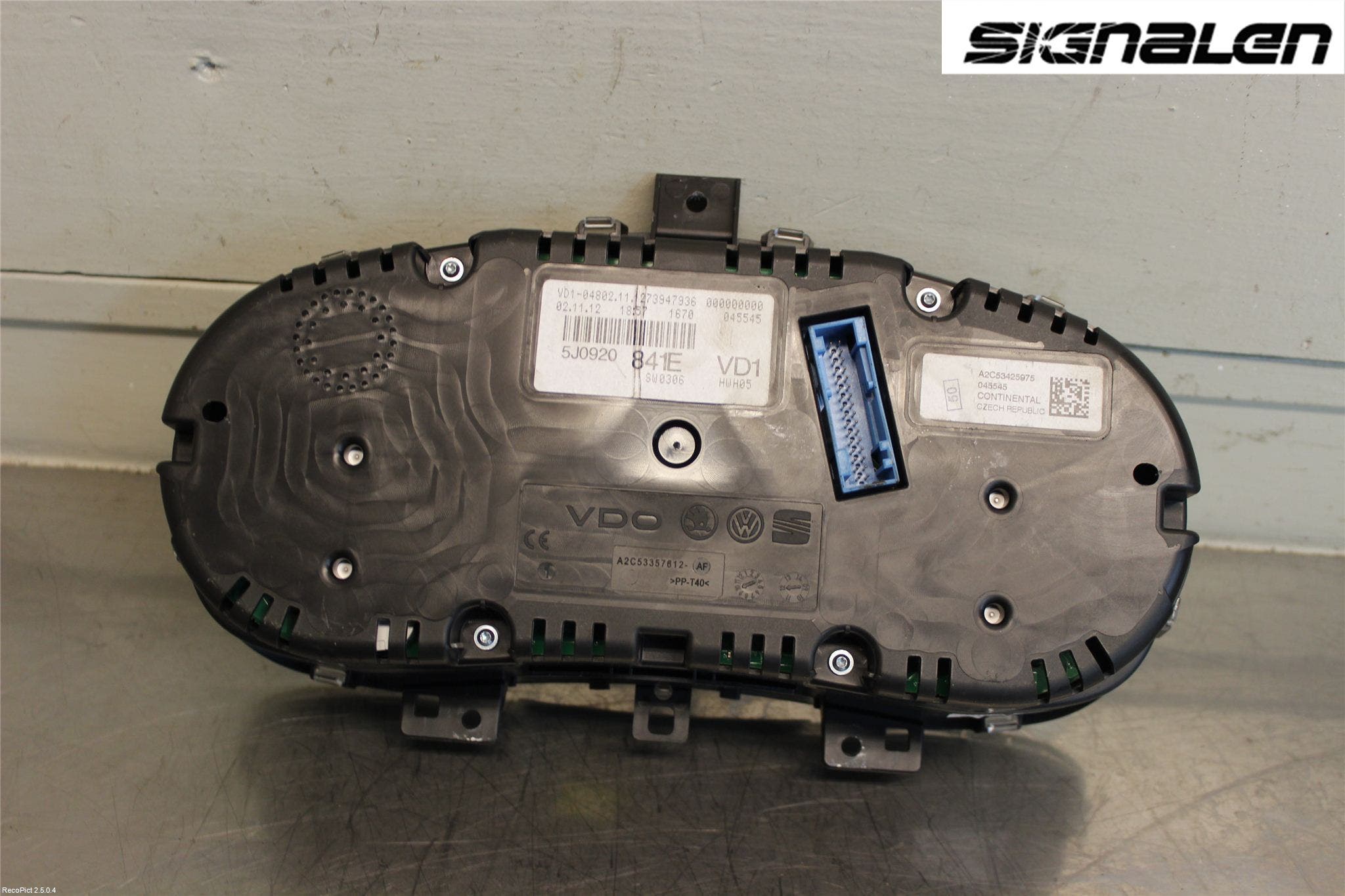 Skoda FABIA 07-14 Instrument Komb