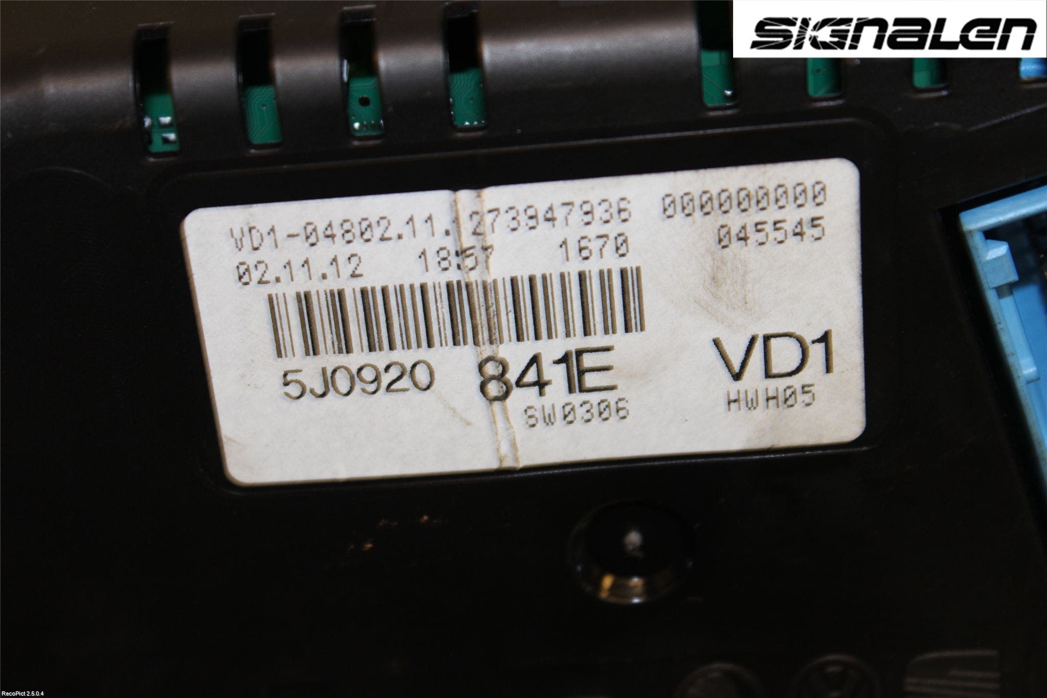 Skoda FABIA 07-14 Instrument Komb