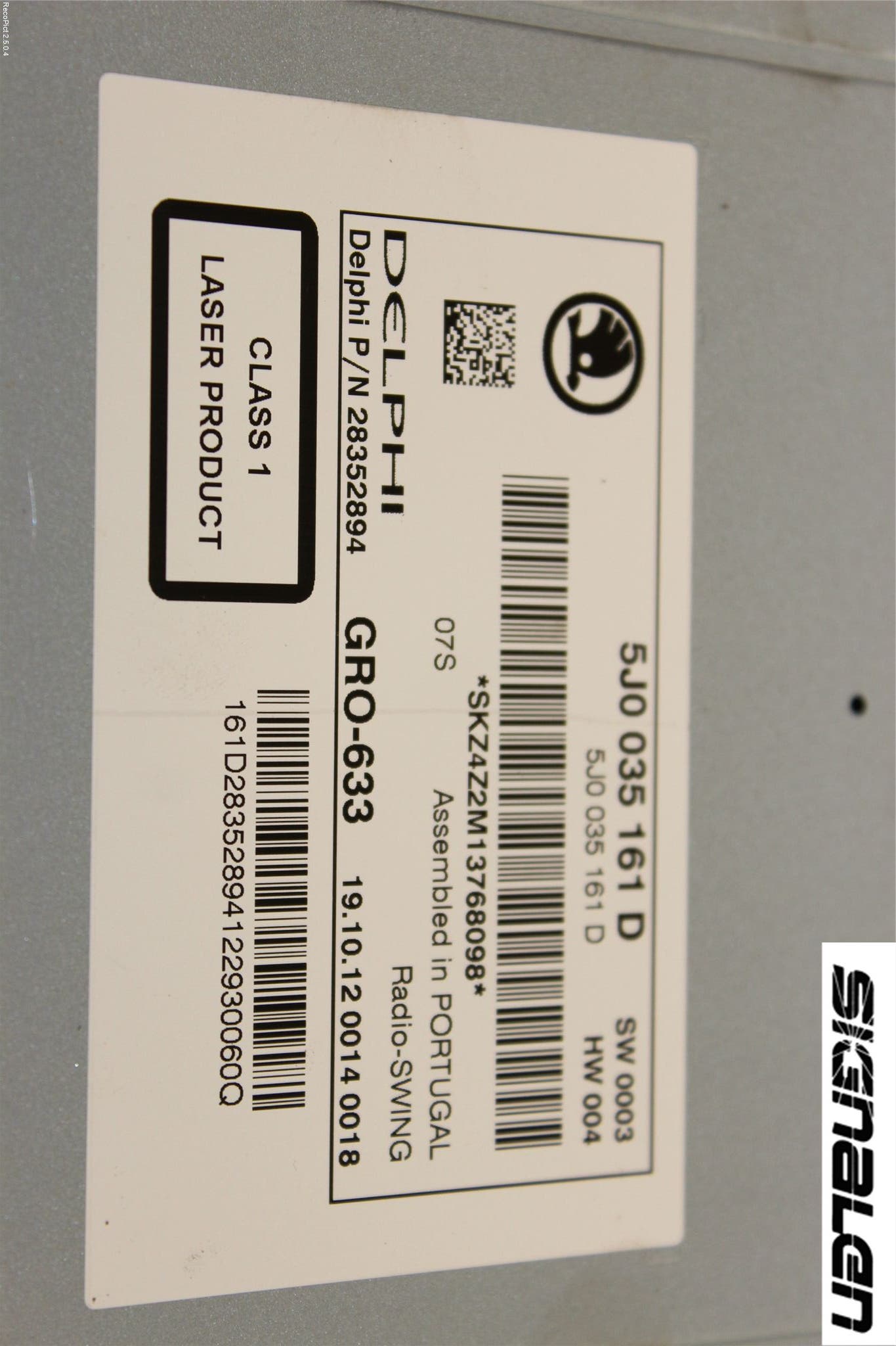 Skoda FABIA 07-14 Radio