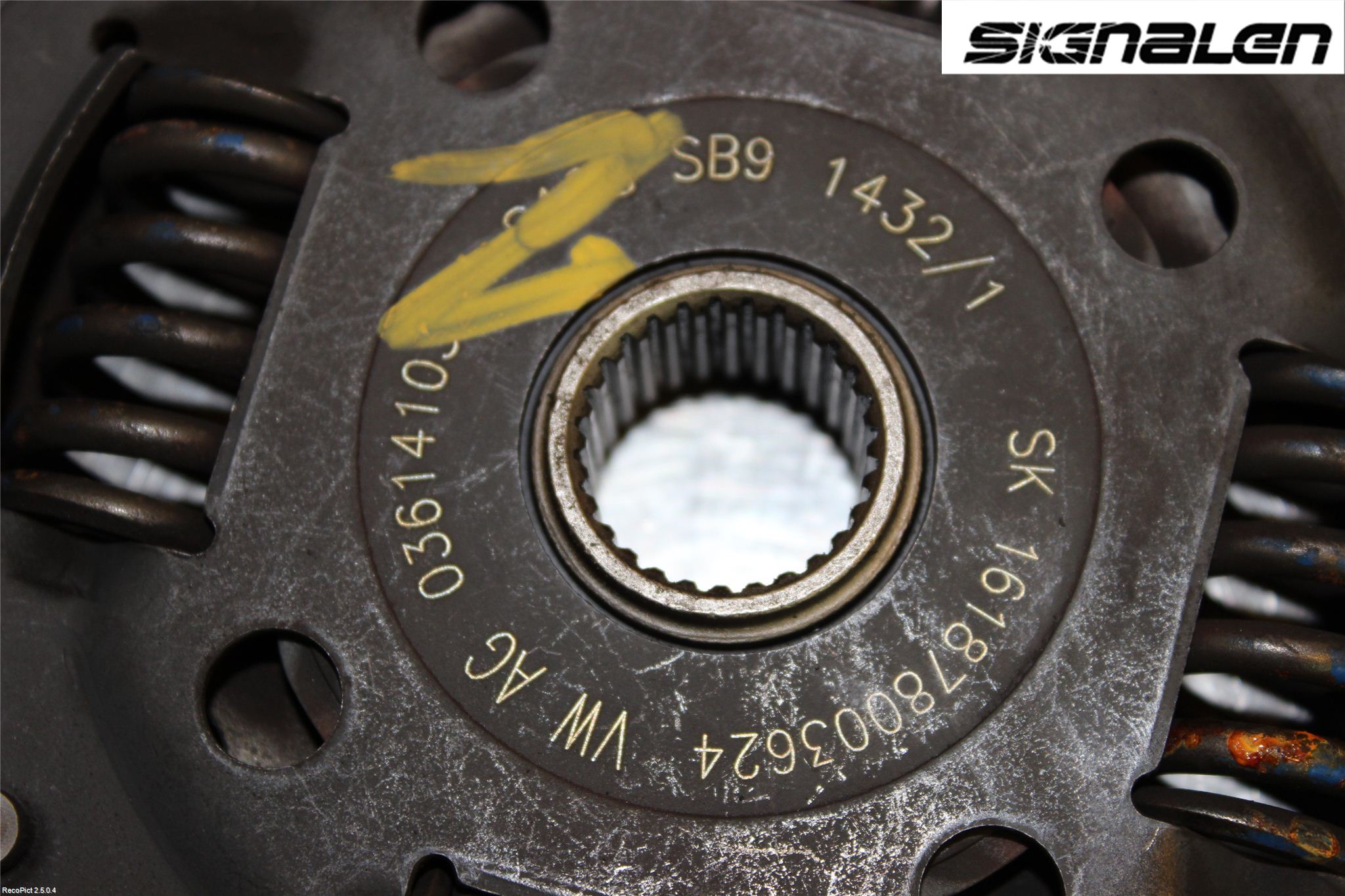 Skoda FABIA 07-14 Koppling-Lamell