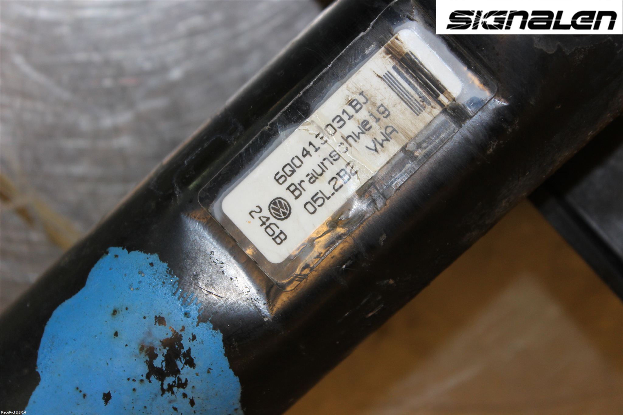 Skoda FABIA 07-14 Fjäderben Fram Höger