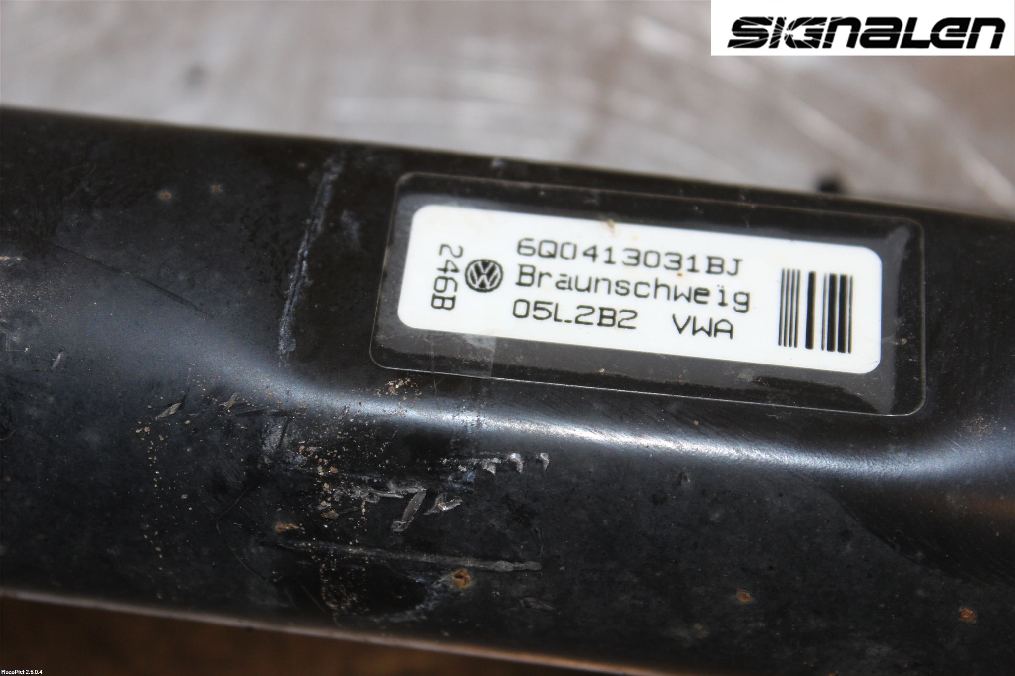 Skoda FABIA 07-14 Fjäderben Fram Vänster