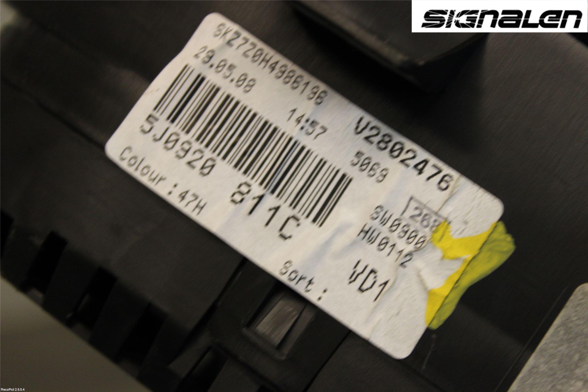 Skoda FABIA 07-14 Instrument Komb