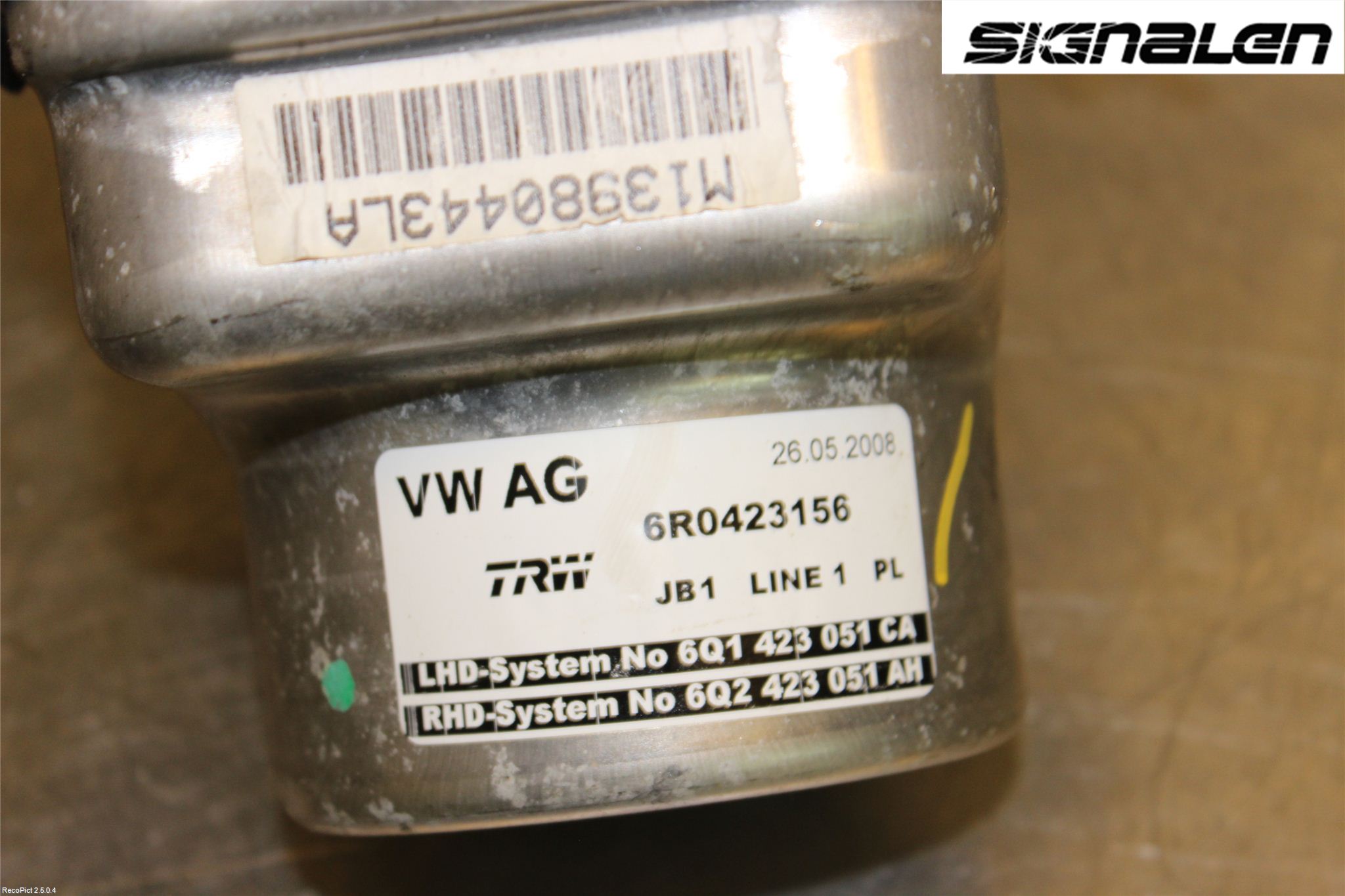 Skoda FABIA 07-14 Styrservo Pump Elektrisk