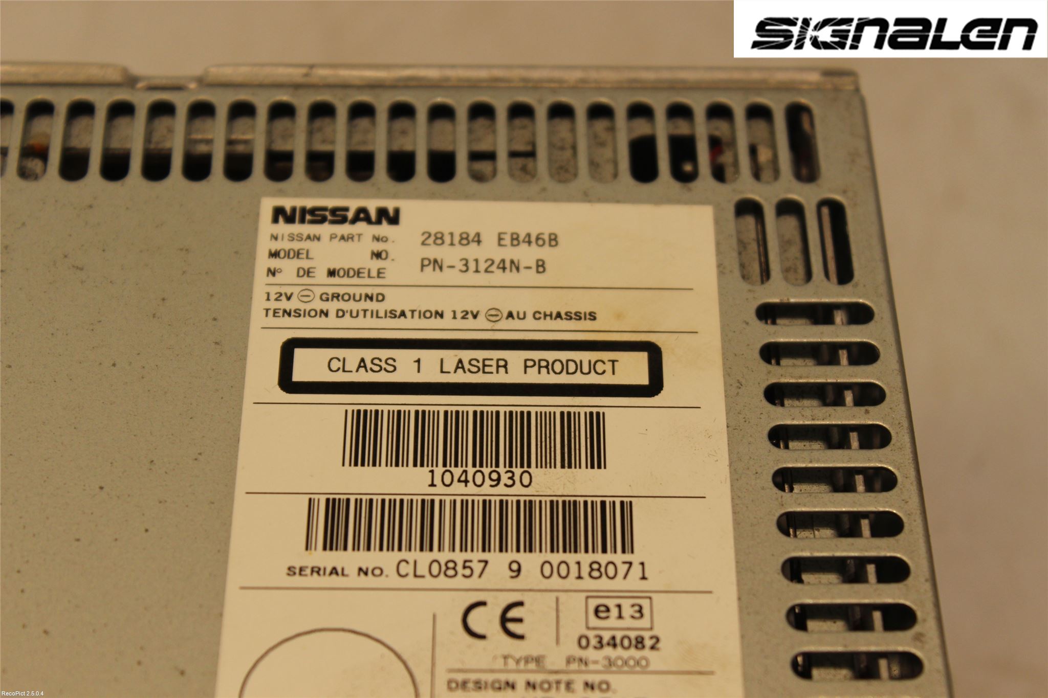 Nissan NAVARA 05-16 Cd Radio - Multimediapanel