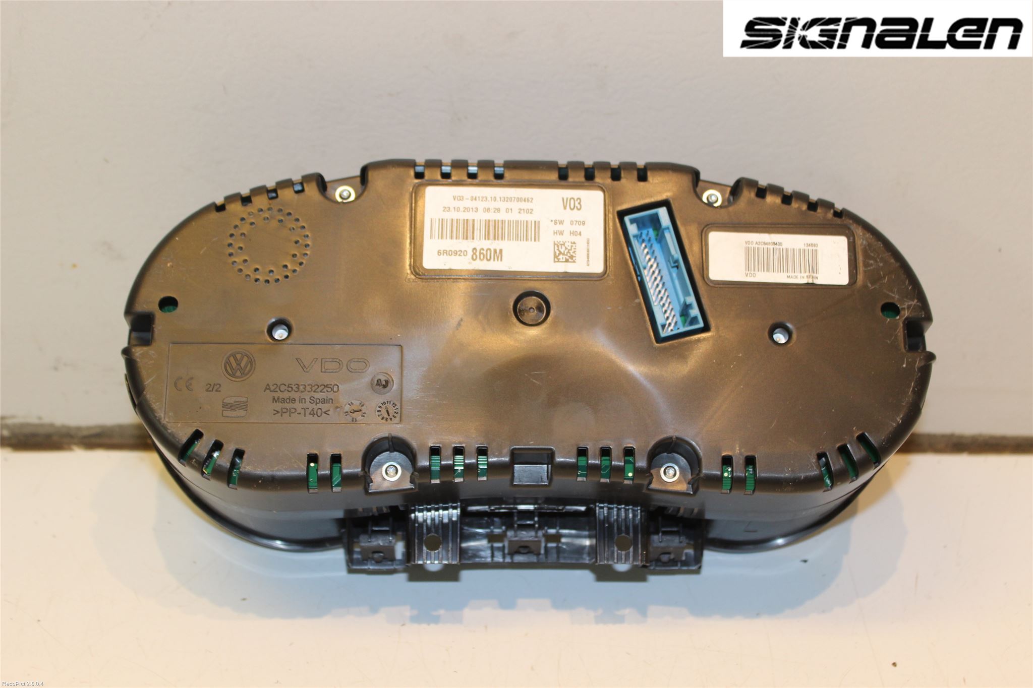 Volkswagen VW POLO 10-17 Instrument Komb