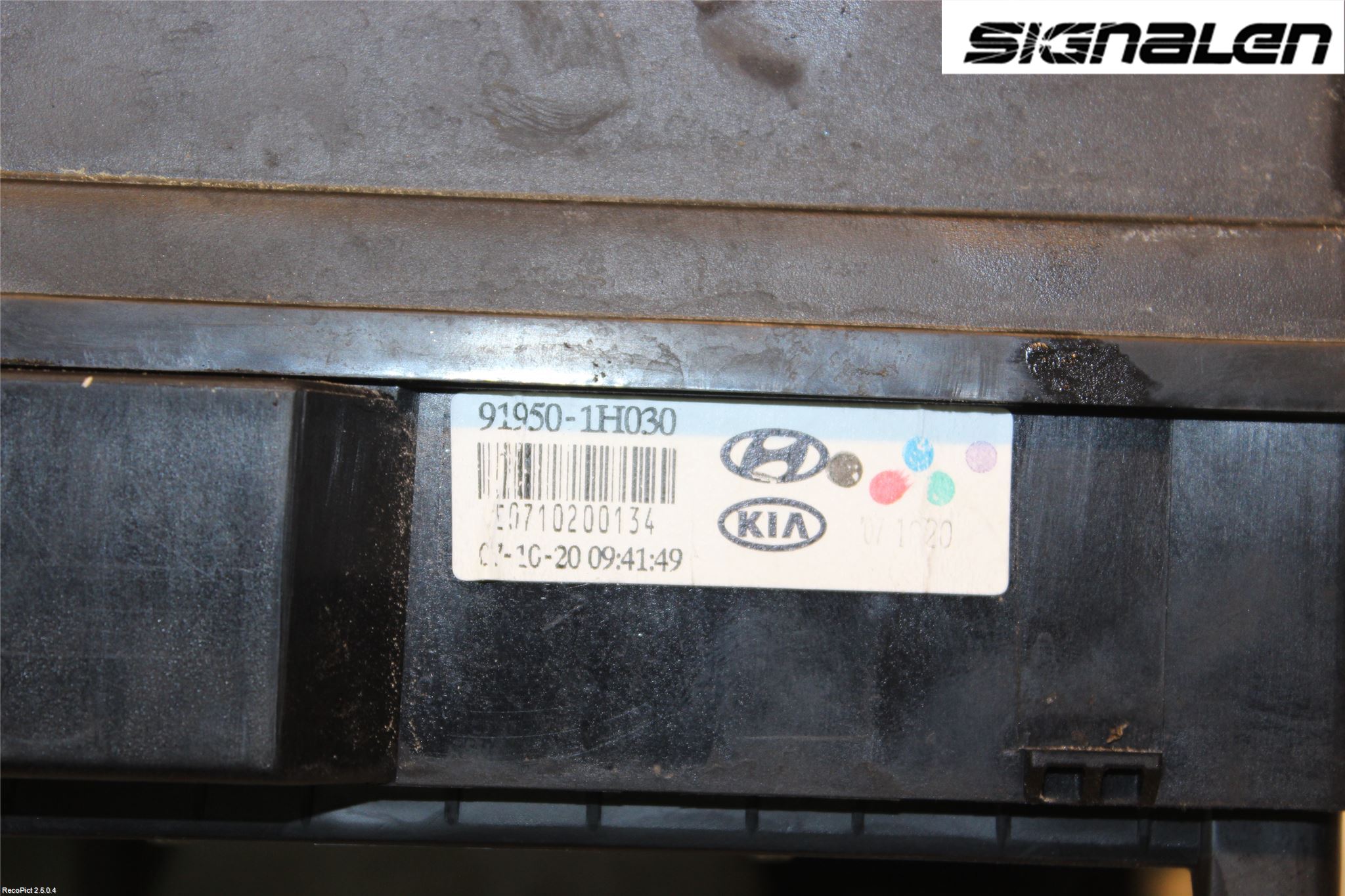 Hyundai i30 FD 07-12 Säkringsdosa-Elcentral