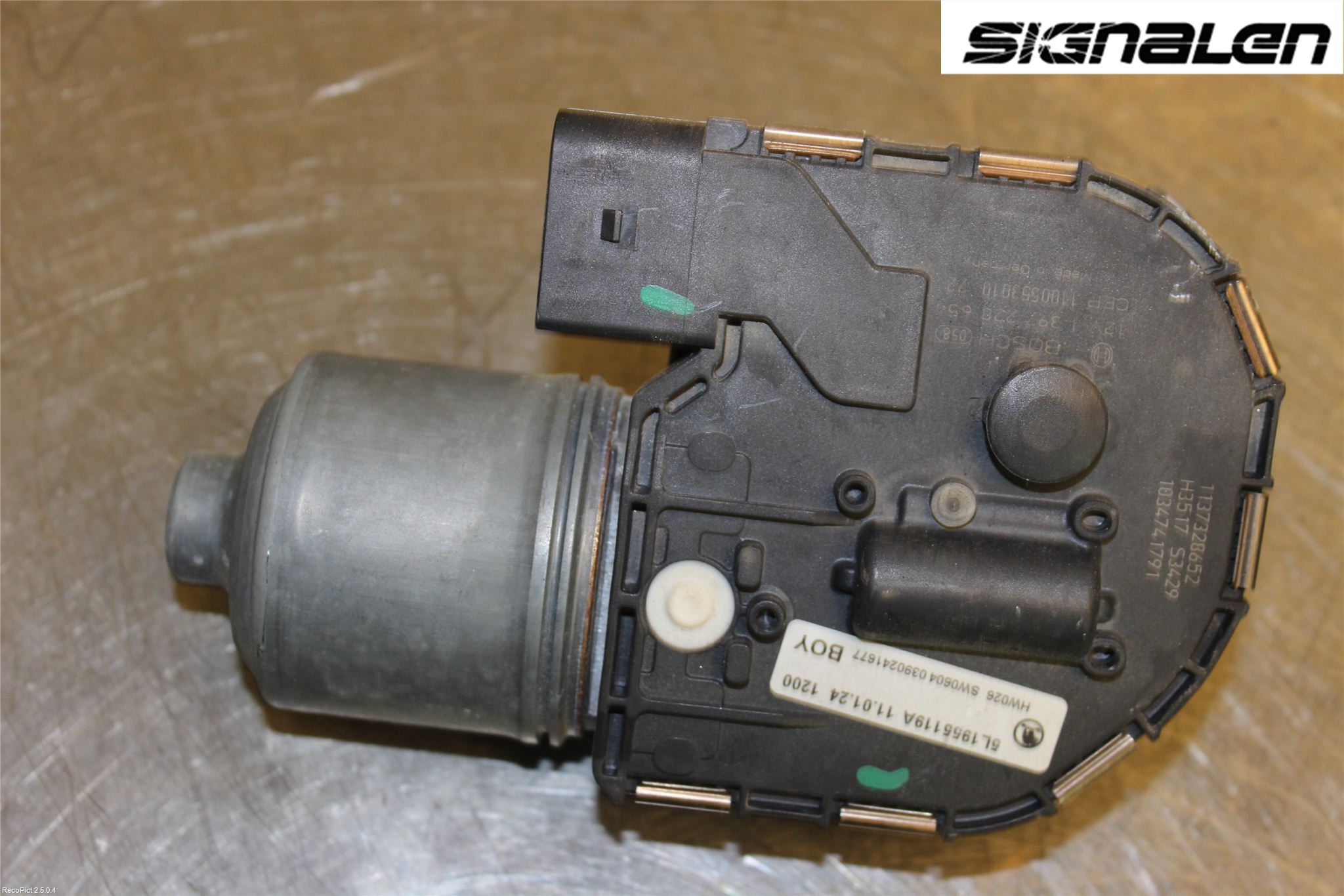 Skoda YETI Torkarmotor Vindruta