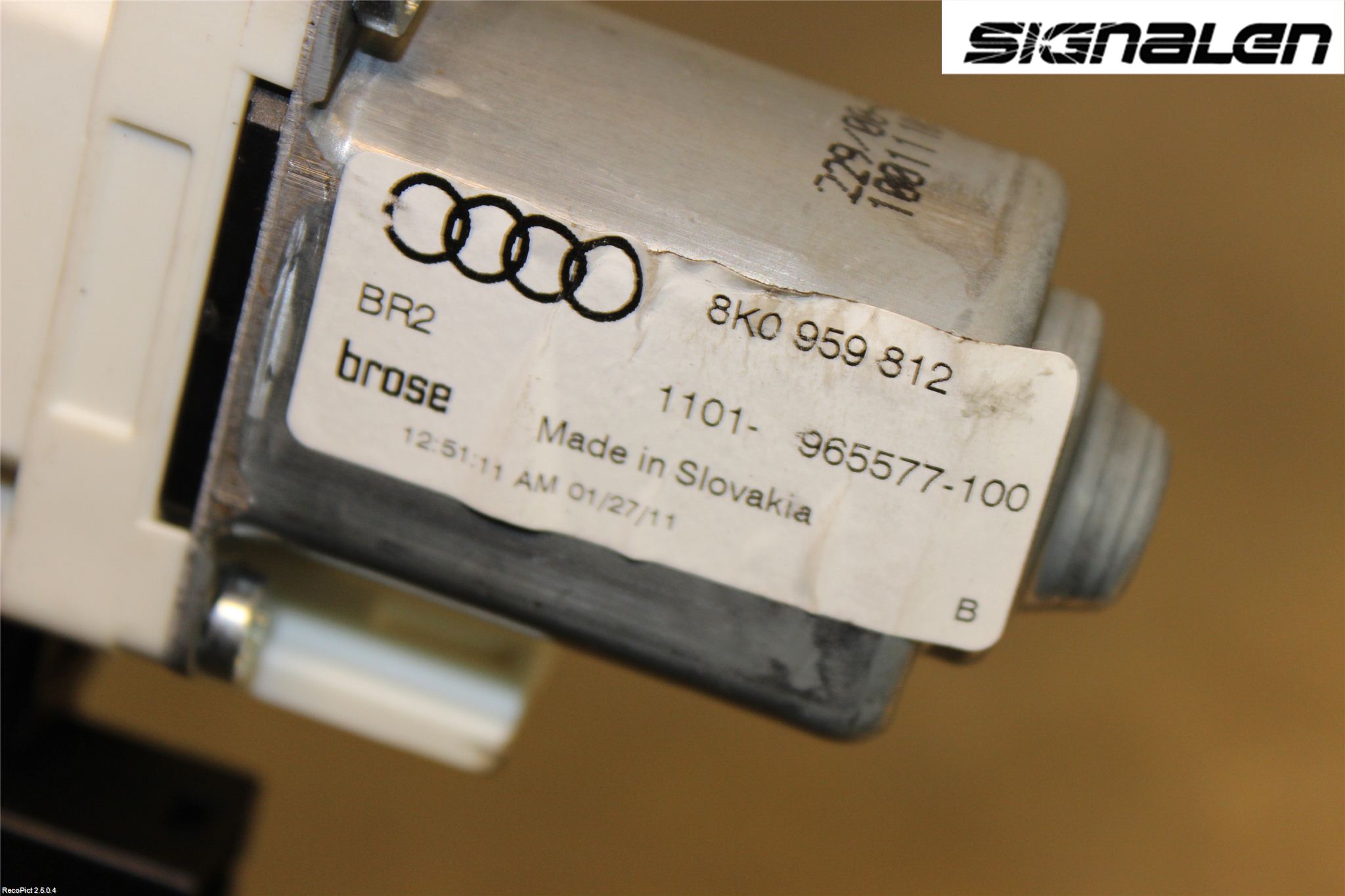 Skoda YETI Fönsterhissmotor