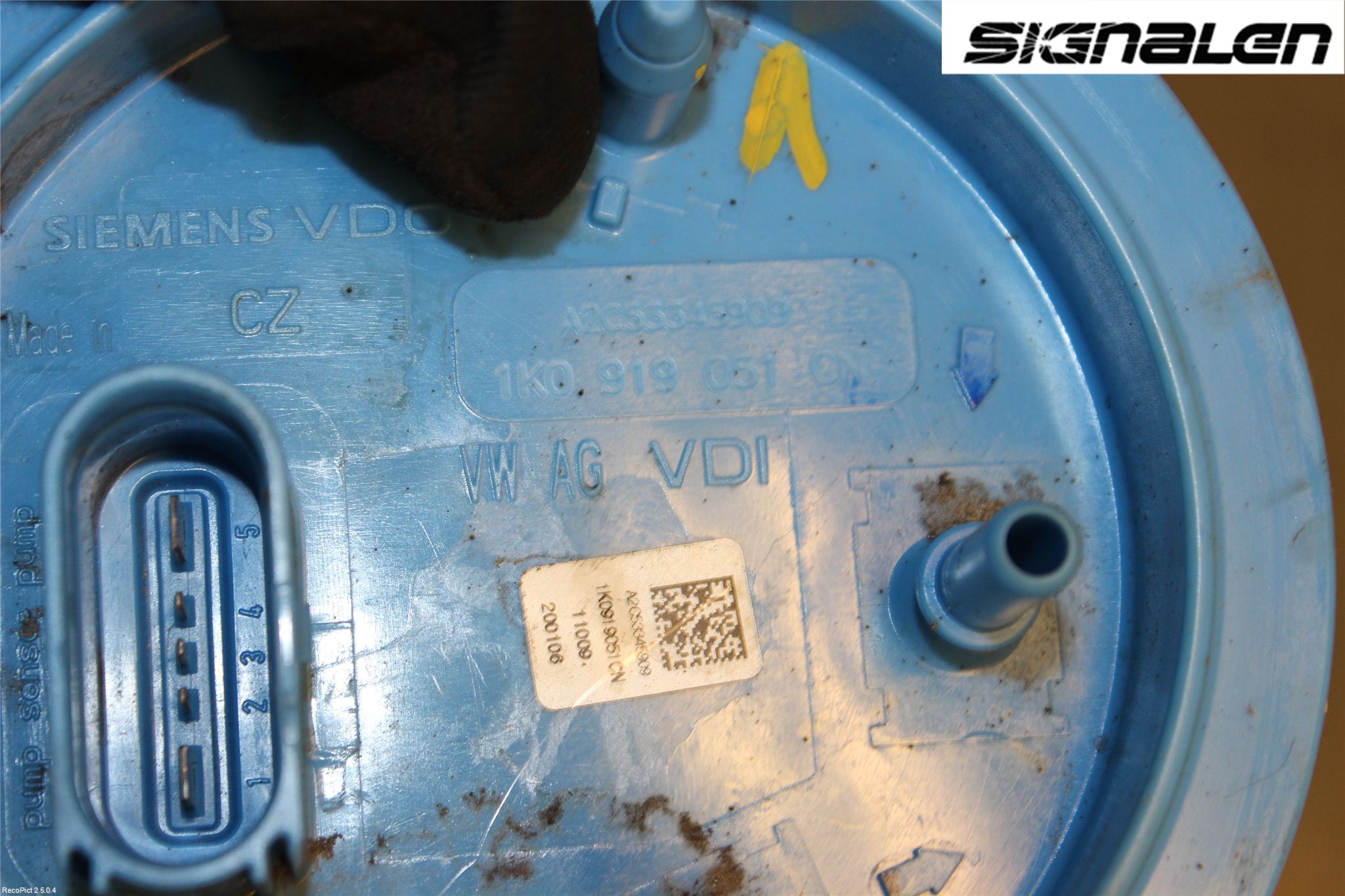 Skoda YETI Bränslepump El