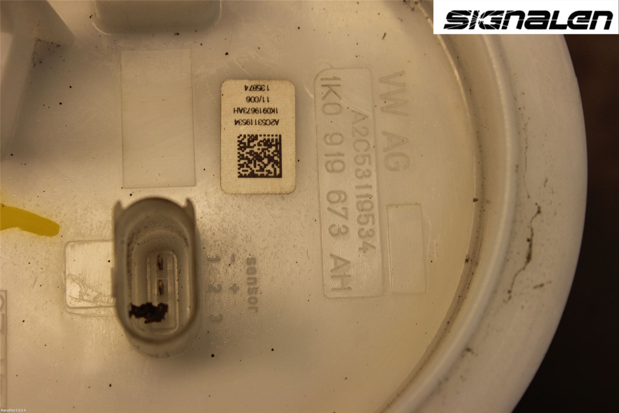 Skoda YETI Givare Tank