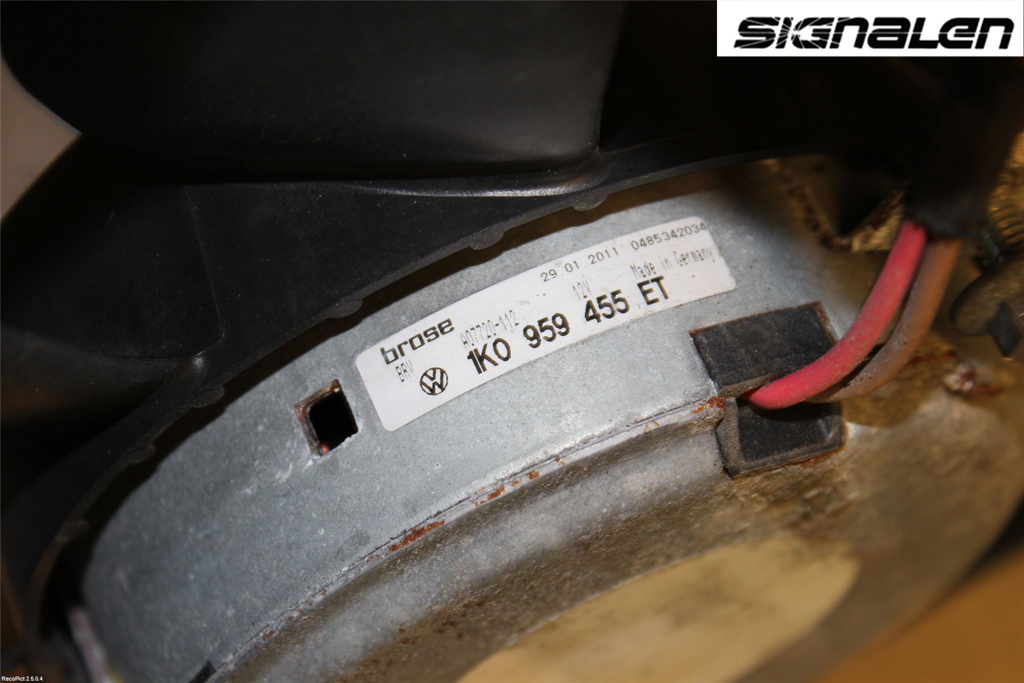 Skoda YETI Kylfläkt El