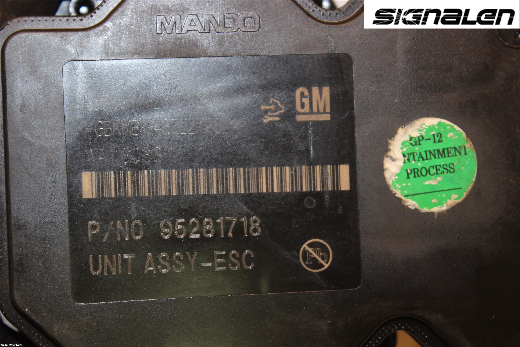 Opel MOKKA 13-20 Abs Hydraulaggregat