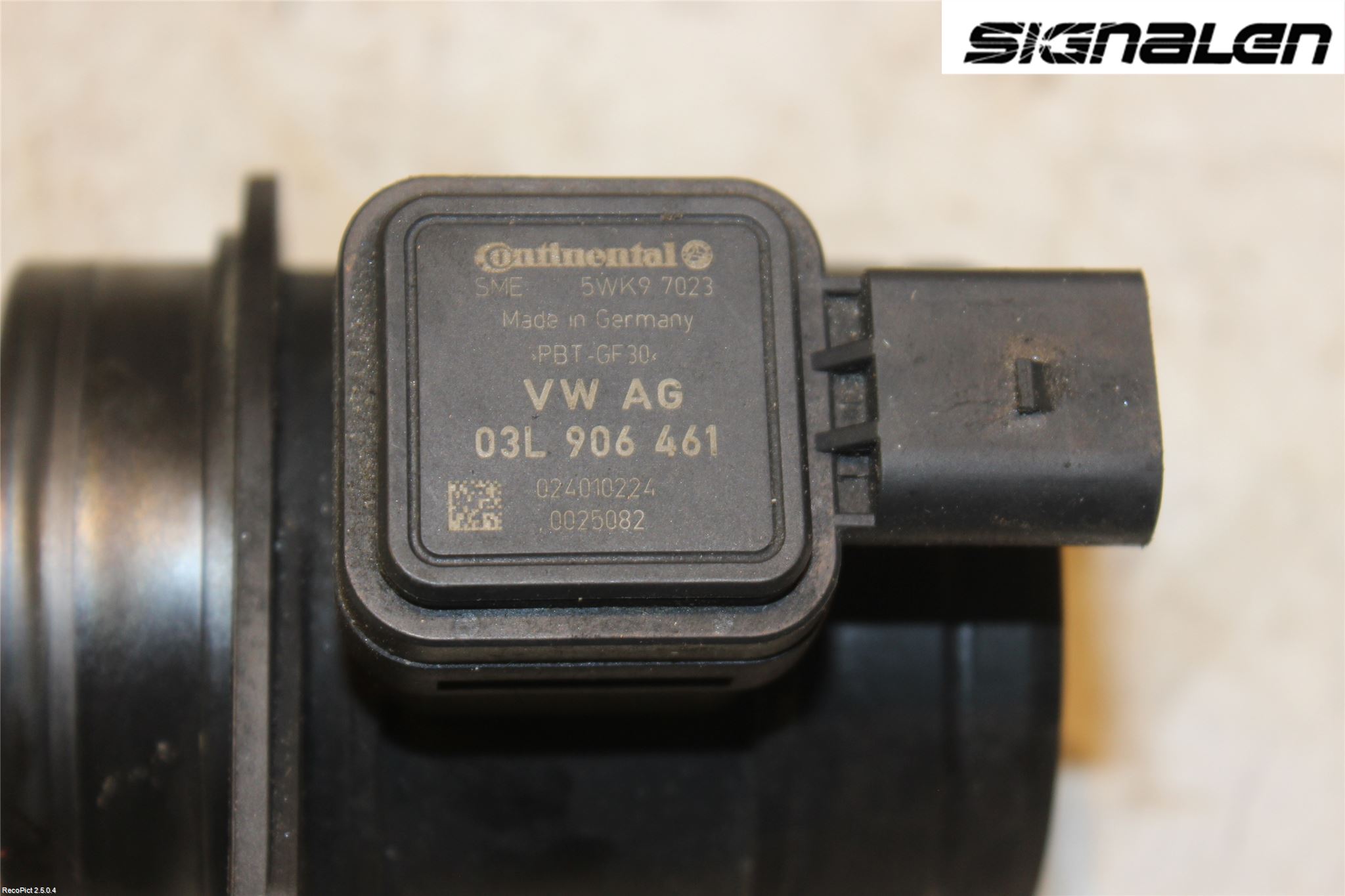 Volkswagen VW PASSAT 05-11 Injluftmassamätare