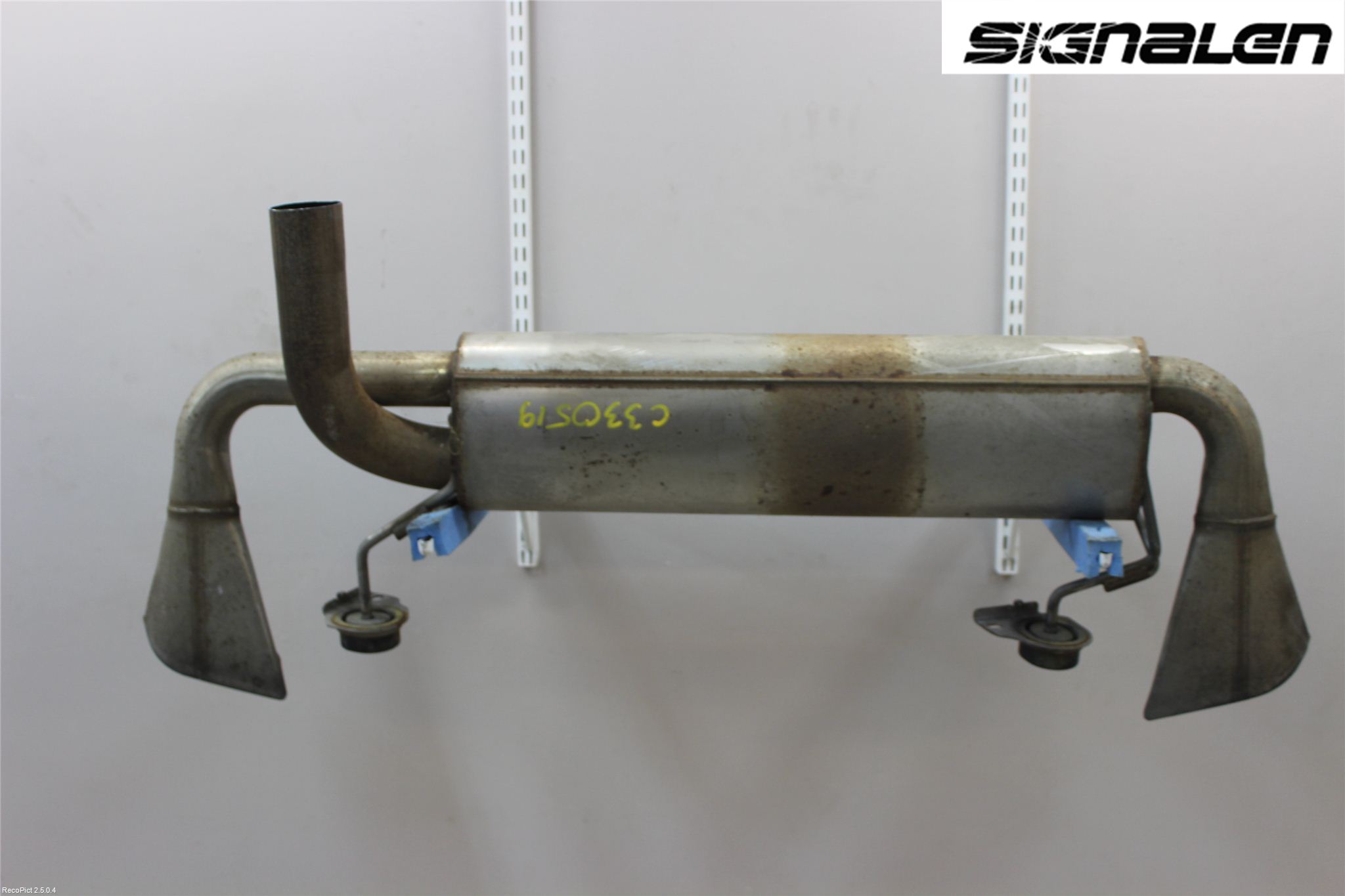 Opel ASTRA J 10-15 Avgas Bakre Dämpare