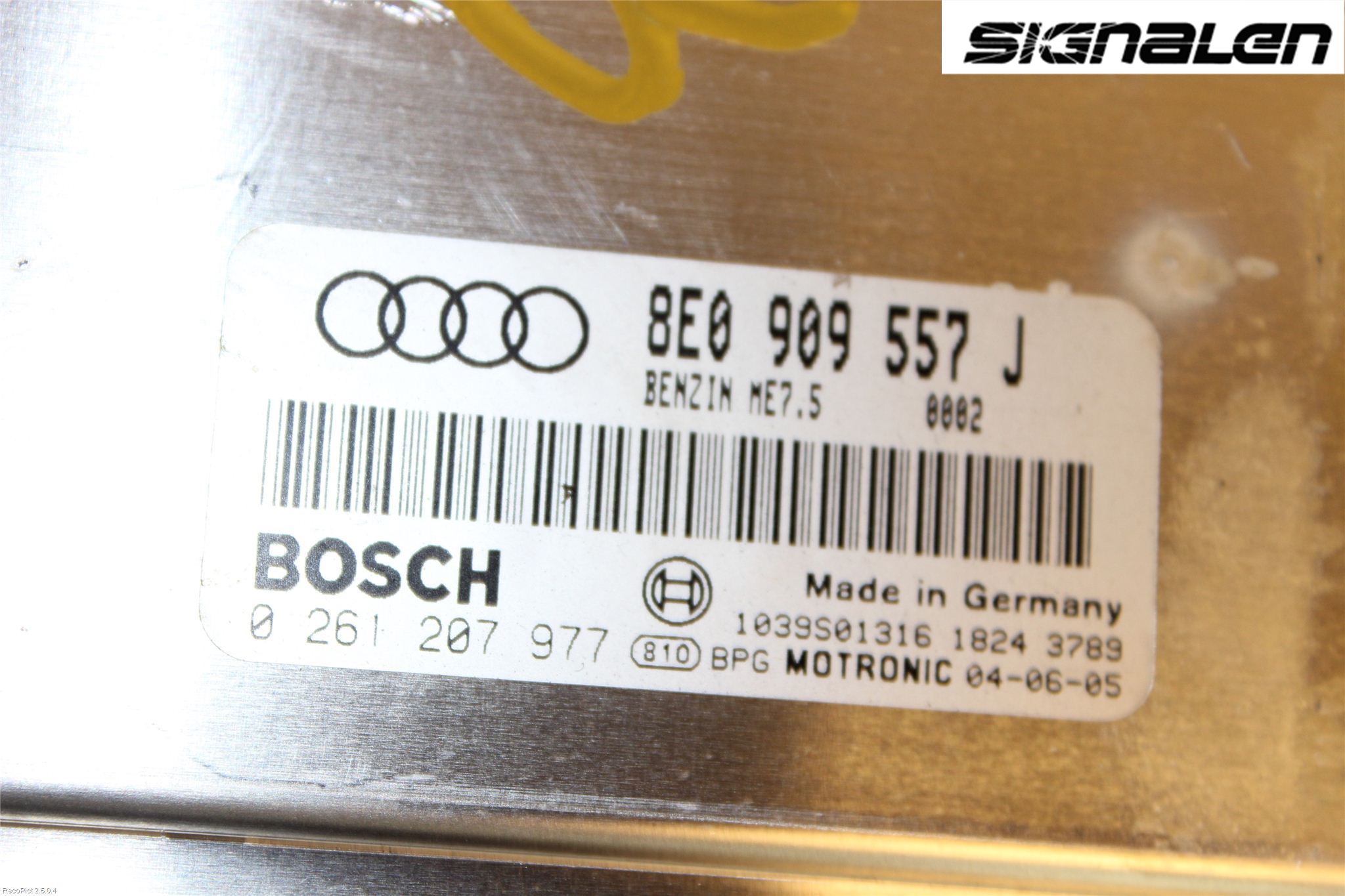 Audi A4/S4 01-05 Styrenhet Insprut Bensin