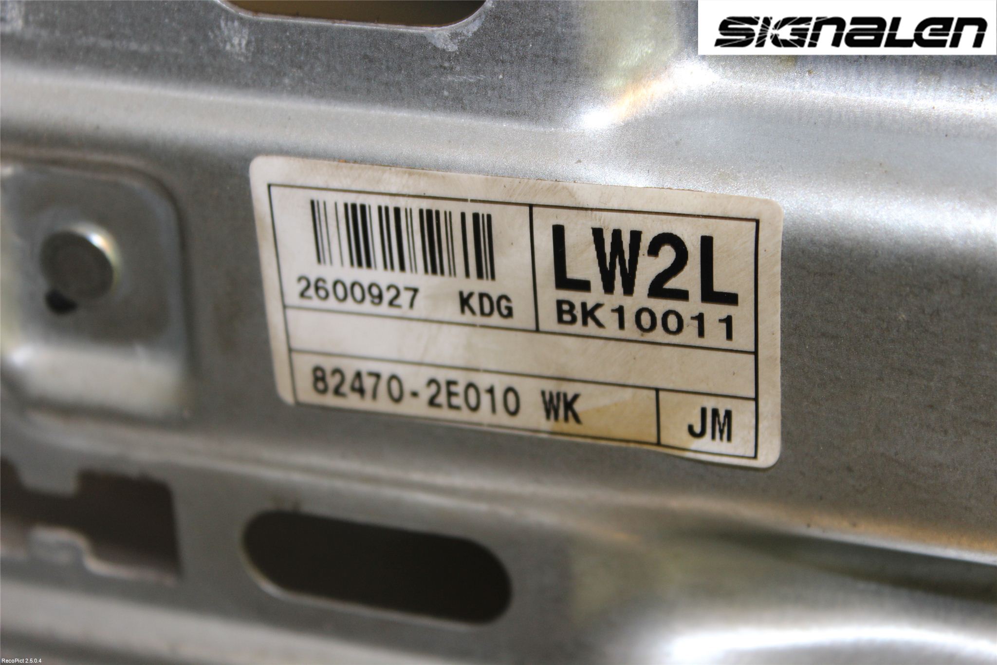 Hyundai TUCSON 05- Fönsterhissmekanism