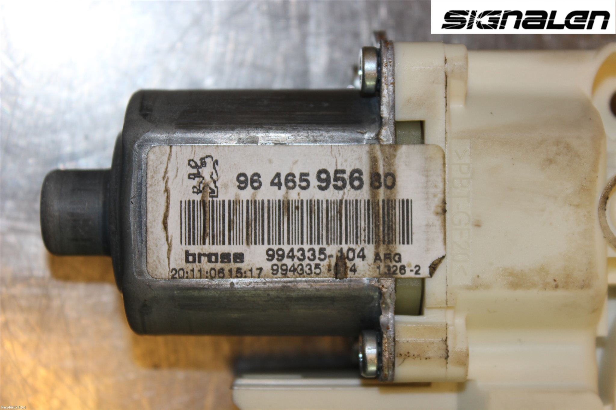 Peugeot 407 Fönsterhissmotor