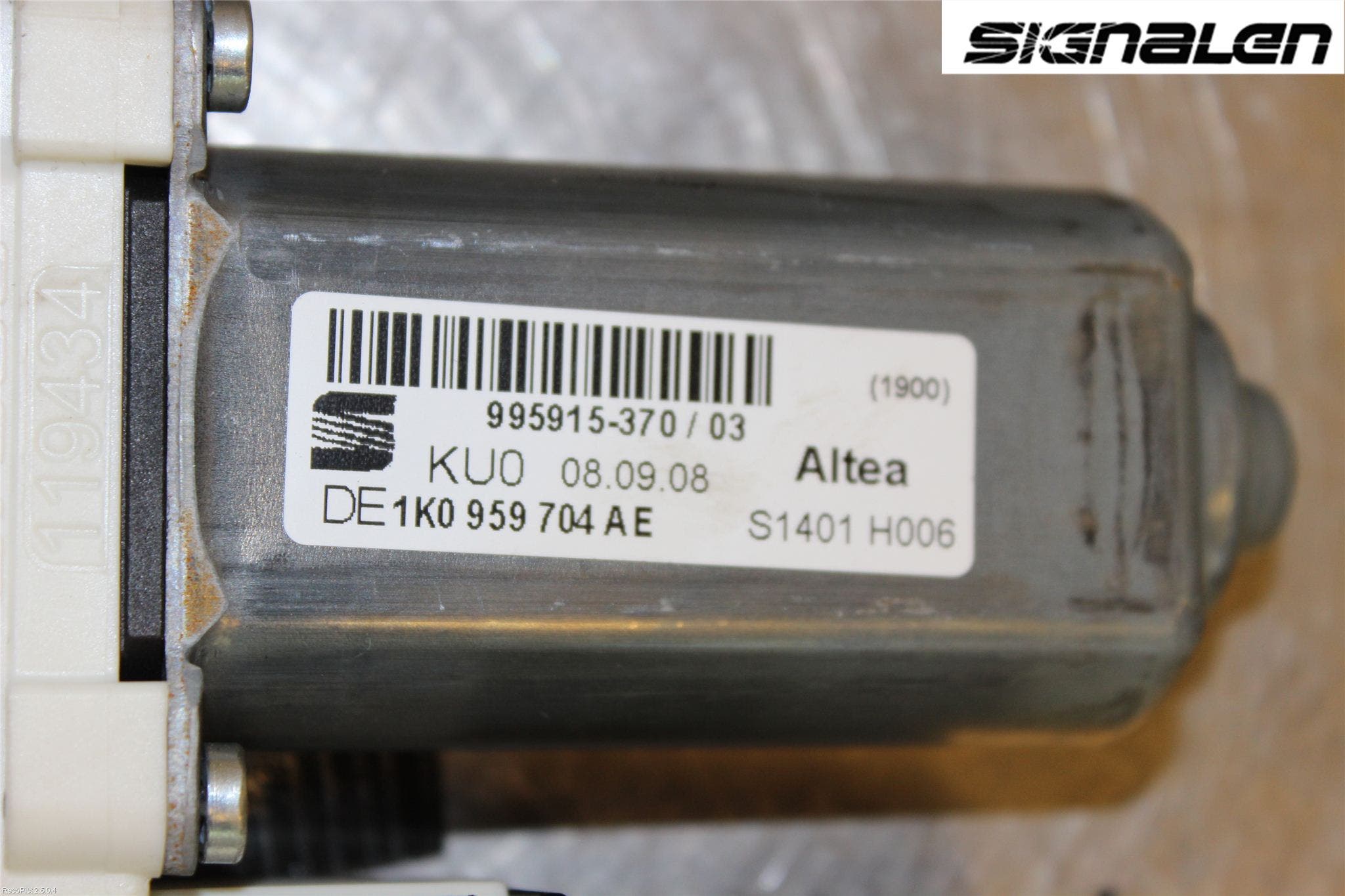 Seat ALTEA Fönsterhissmotor