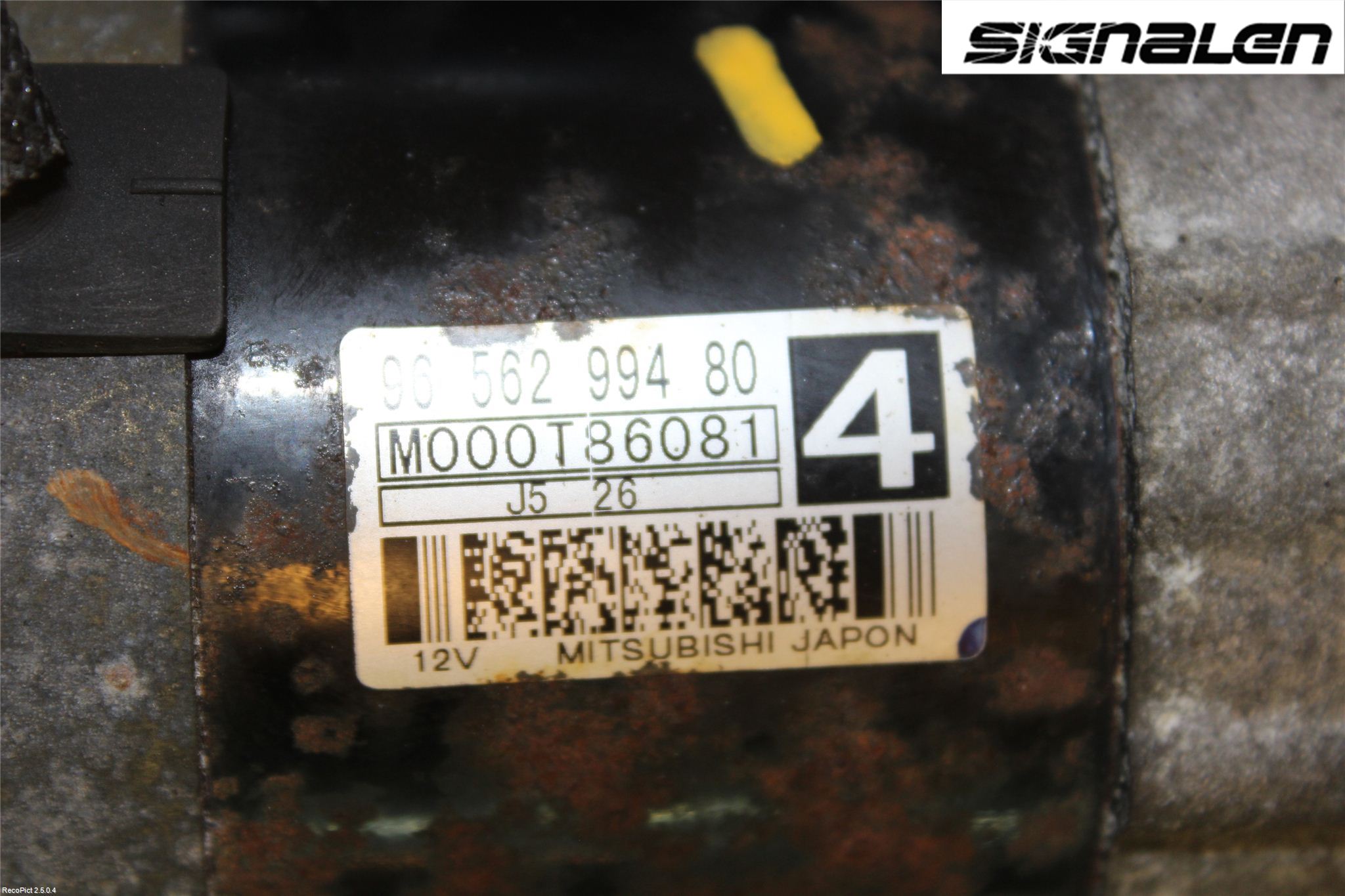 Peugeot 307     05-08 Startmotor