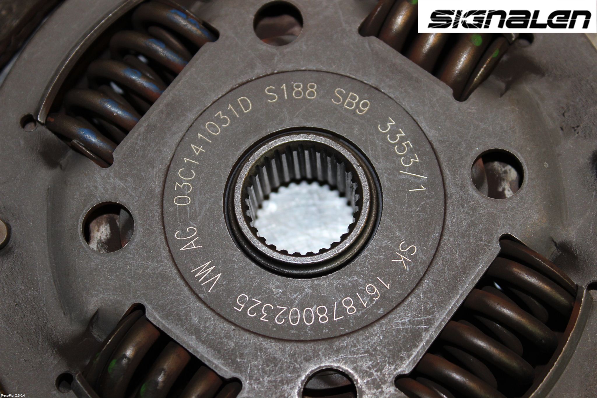 Volkswagen VW GOLF / E-GOLF VII 13-20 Koppling-Lamell